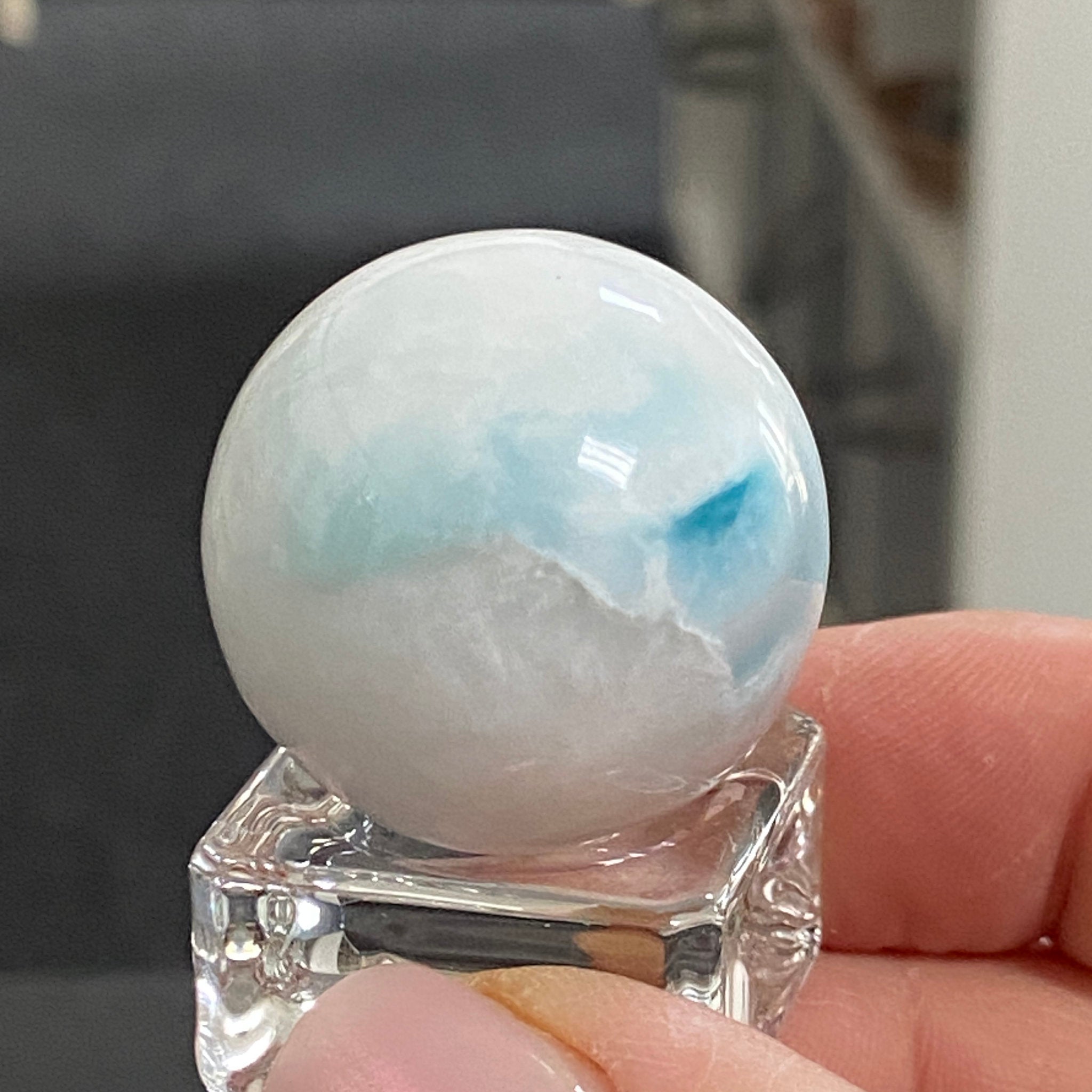 Larimar Sphere – Dominican Republic