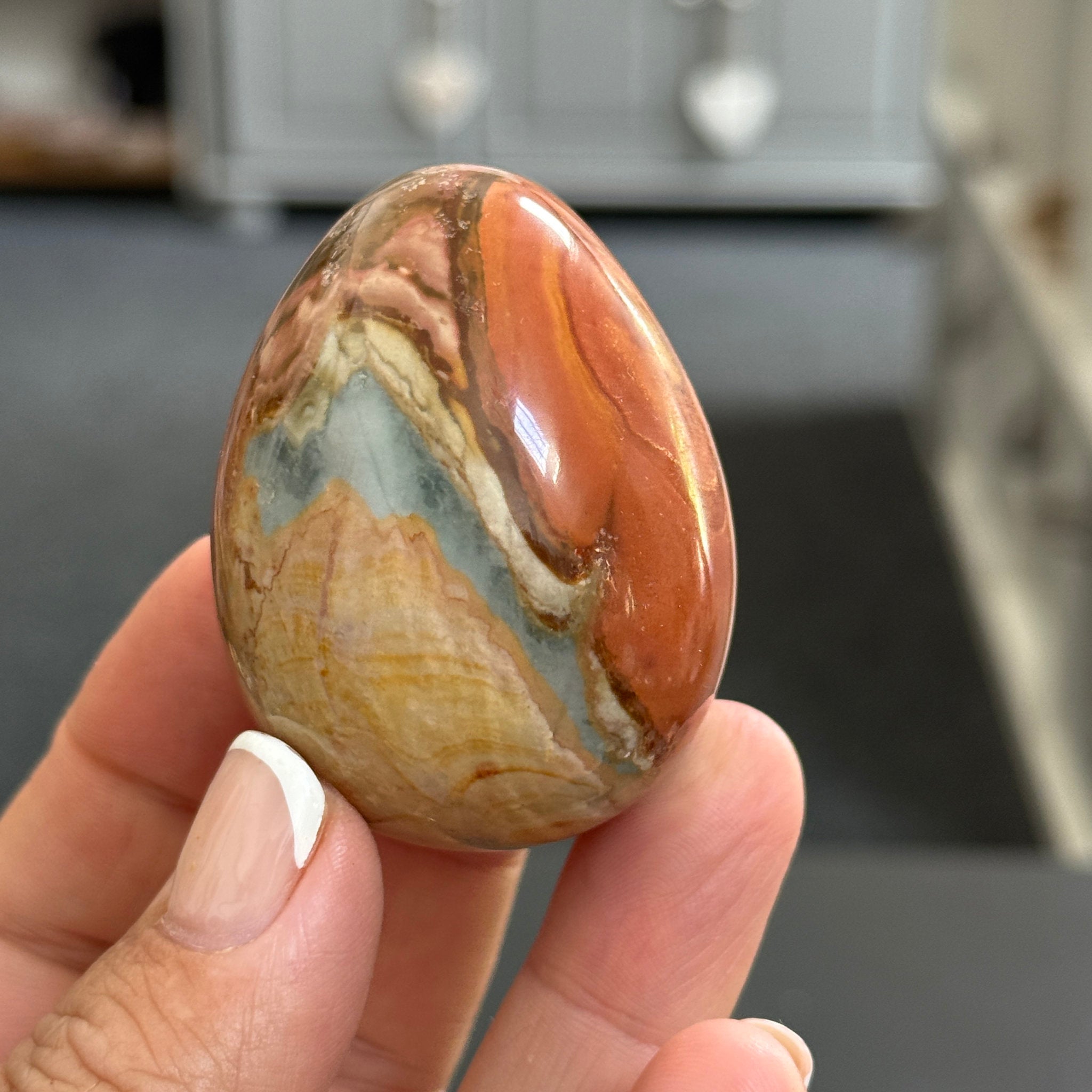 Polychrome Jasper Egg
