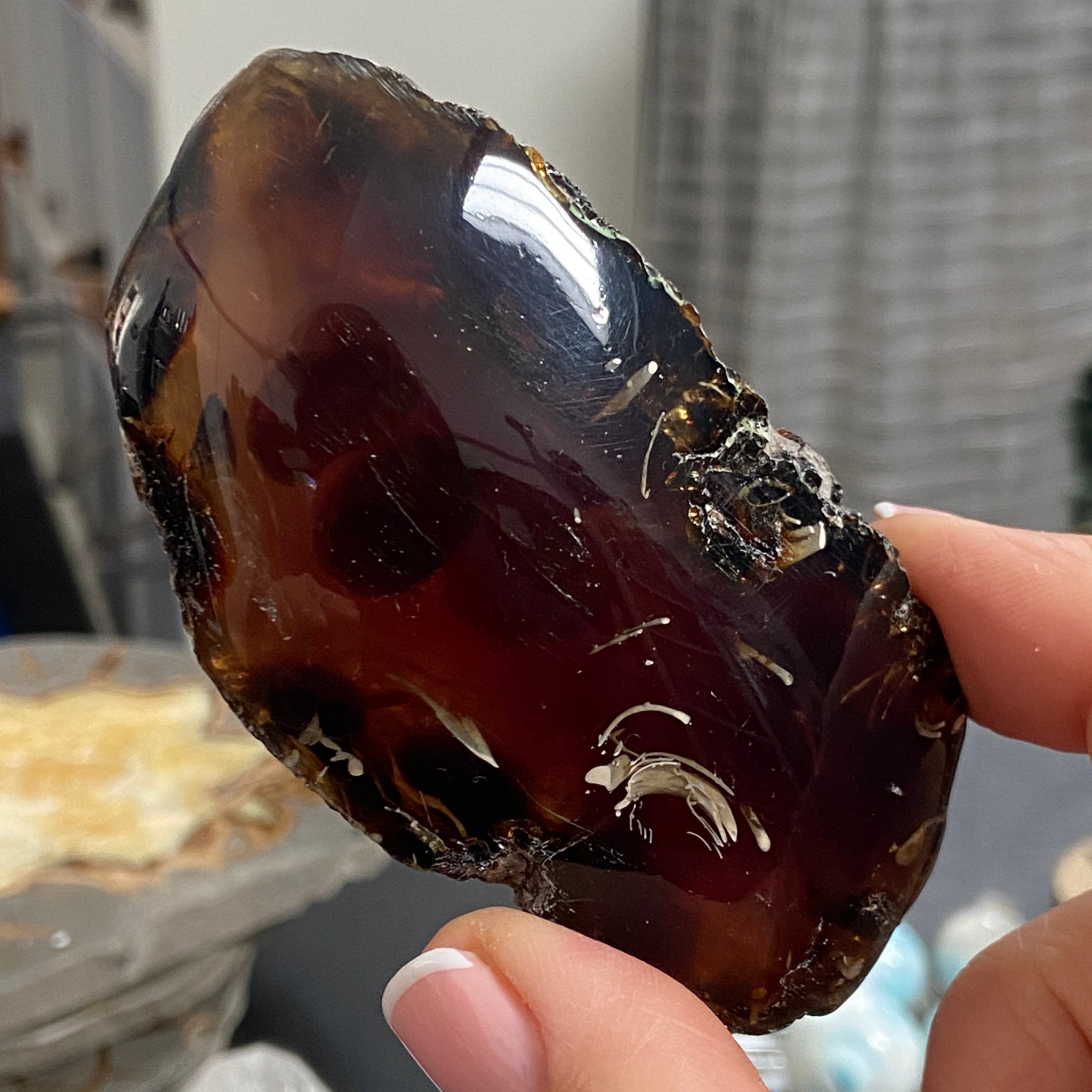 Blue Amber - Sulawesi, Indonesia