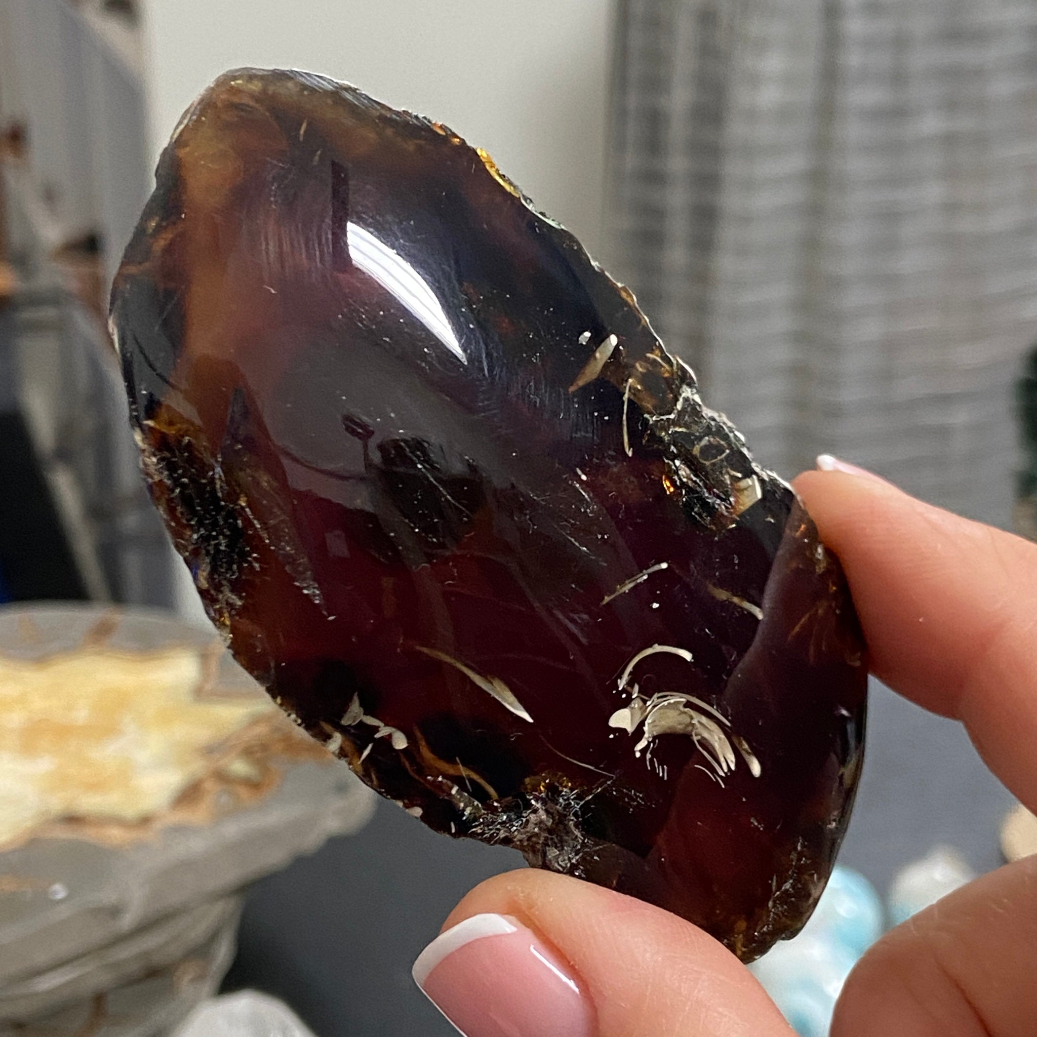 Blue Amber - Sulawesi, Indonesia