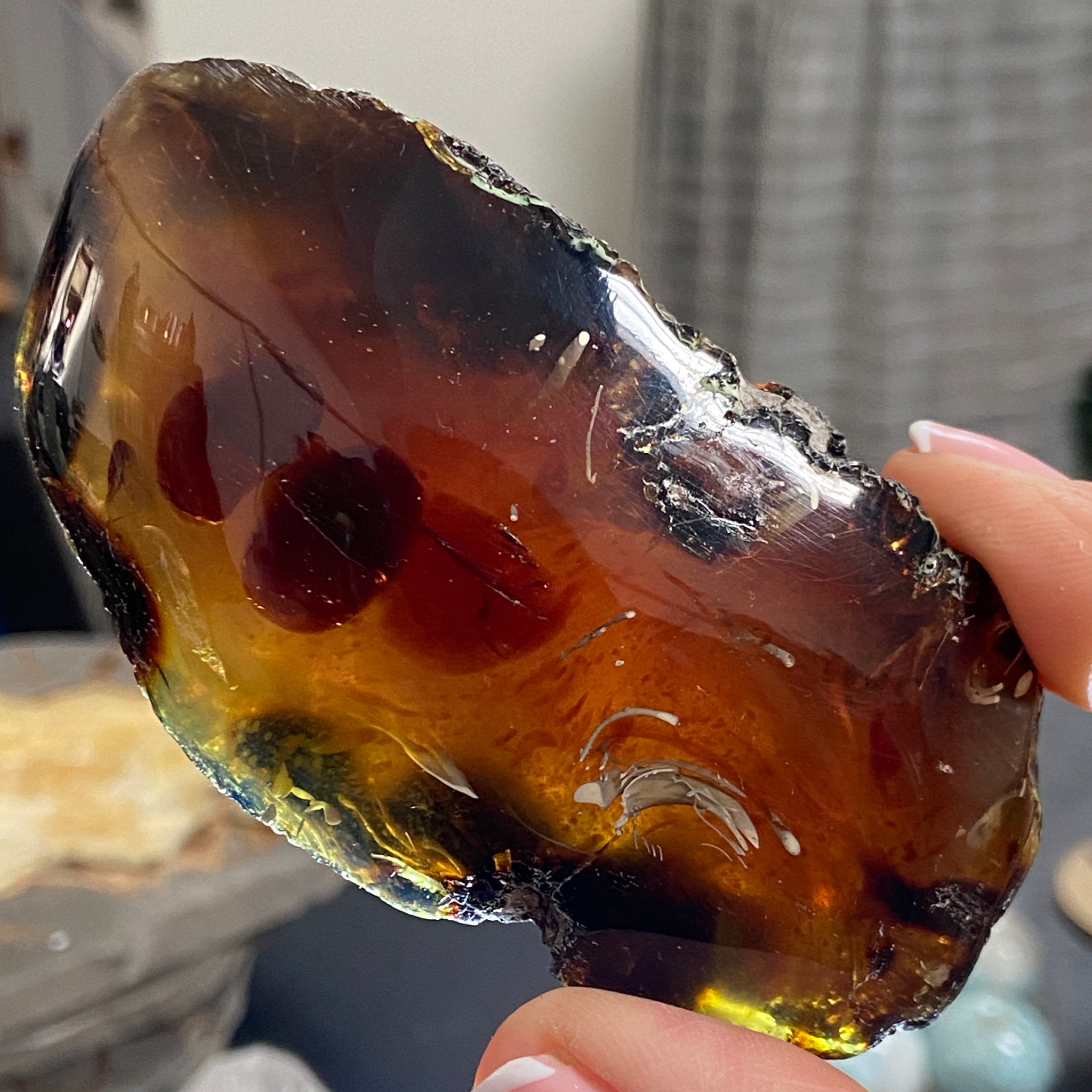 Blue Amber - Sulawesi, Indonesia