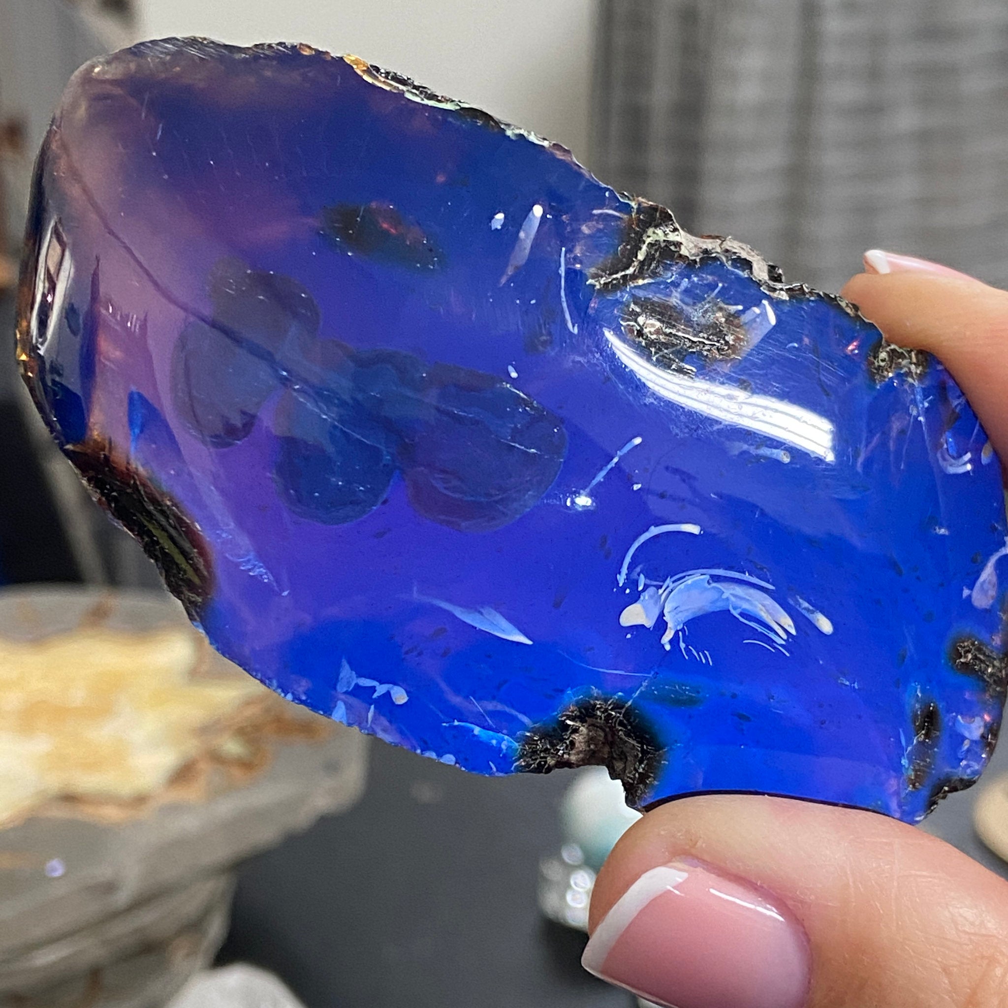 Blue Amber - Sulawesi, Indonesia