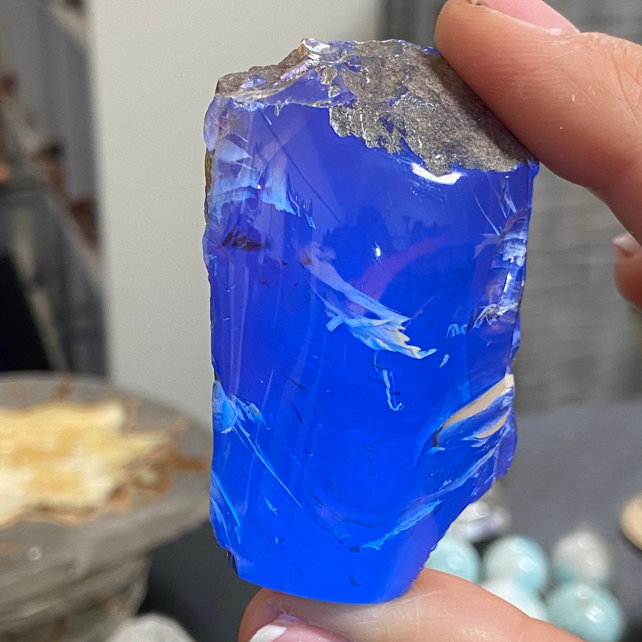 Blue Amber - Sulawesi, Indonesia