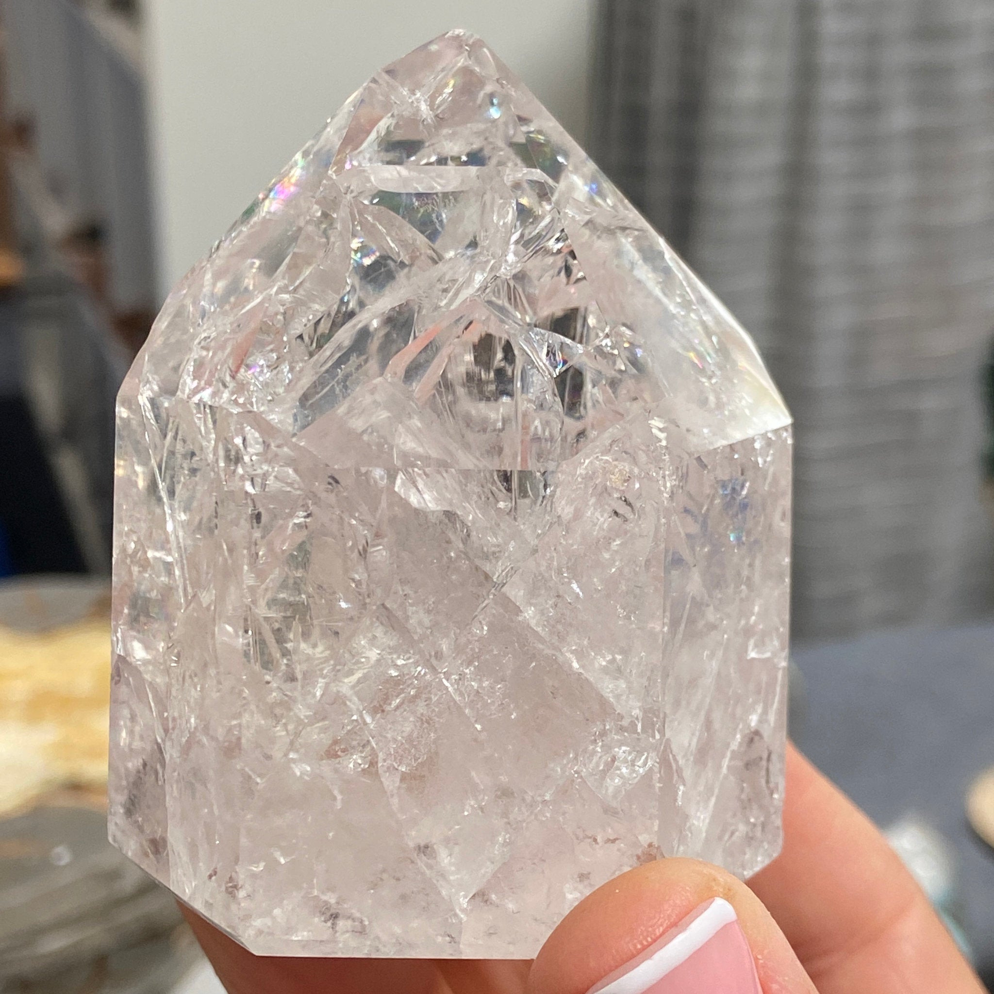 Fire and Ice Quartz Point