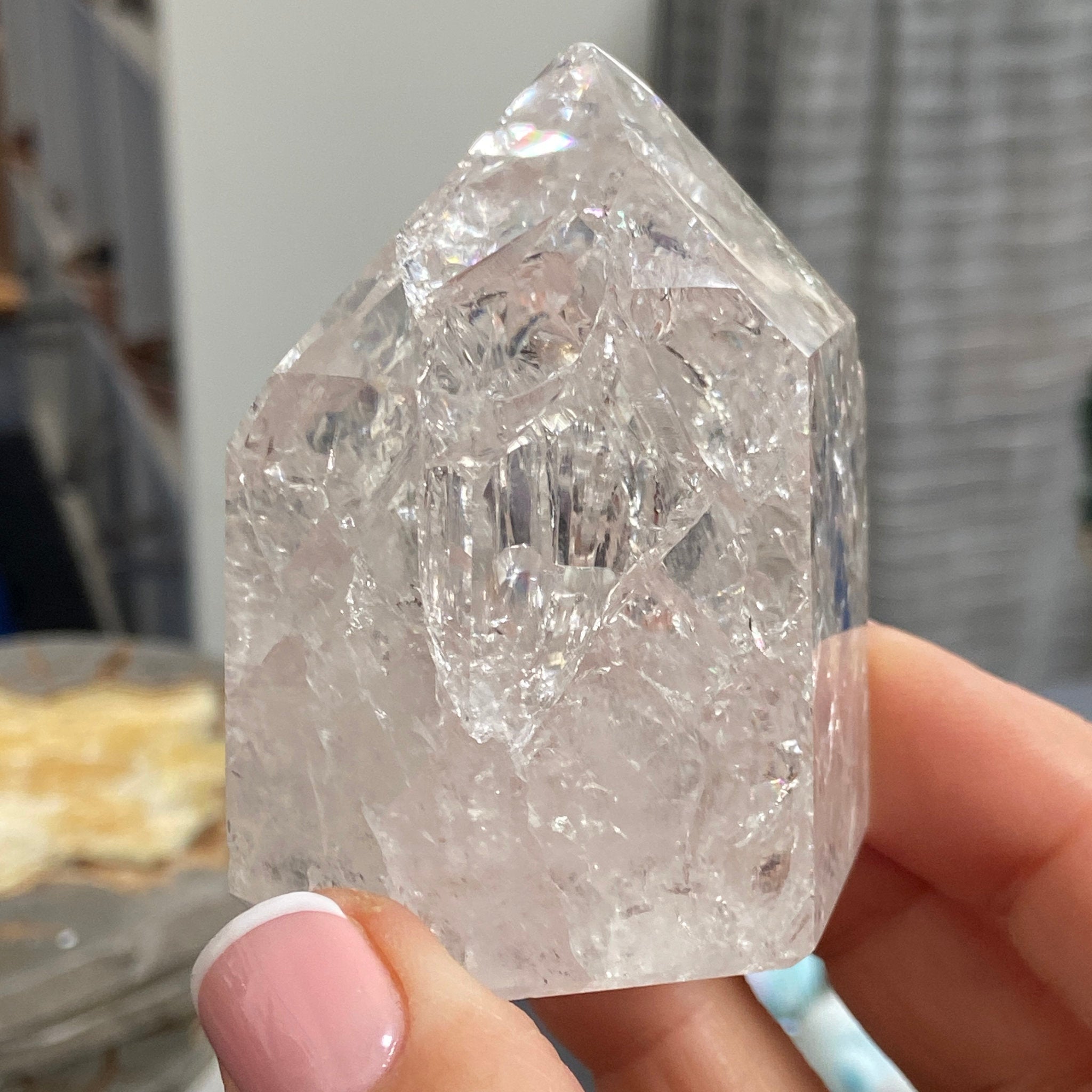 Fire and Ice Quartz Point