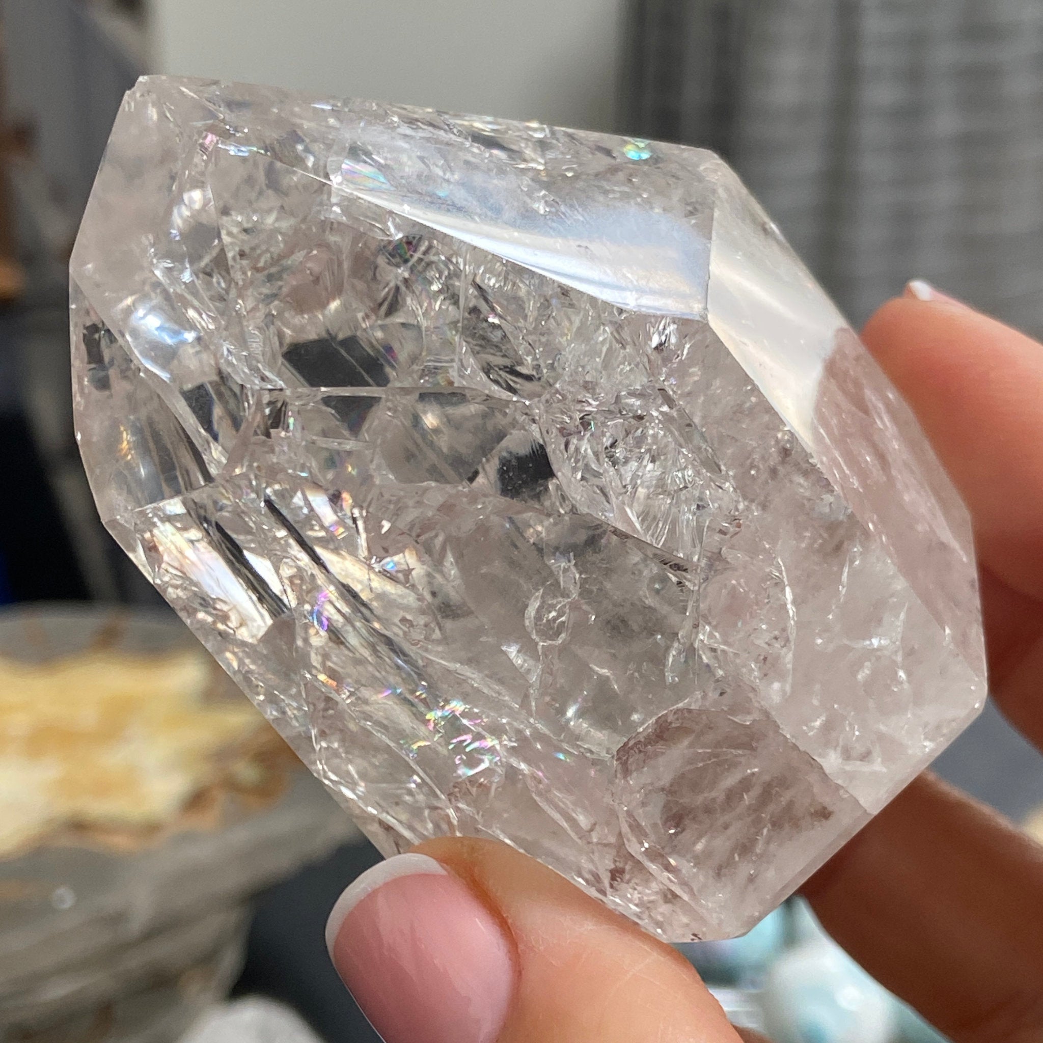 Fire and Ice Quartz Point