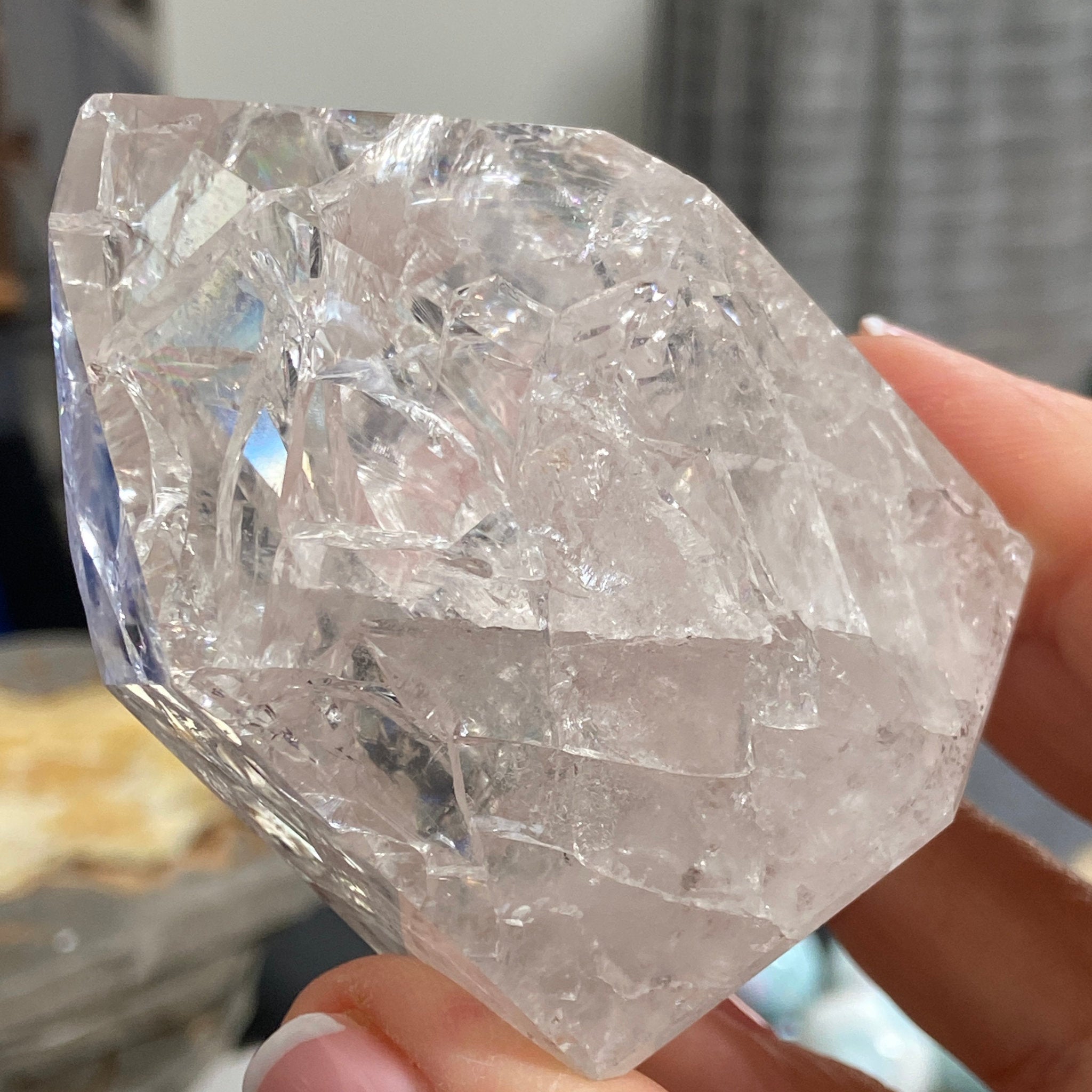 Fire and Ice Quartz Point