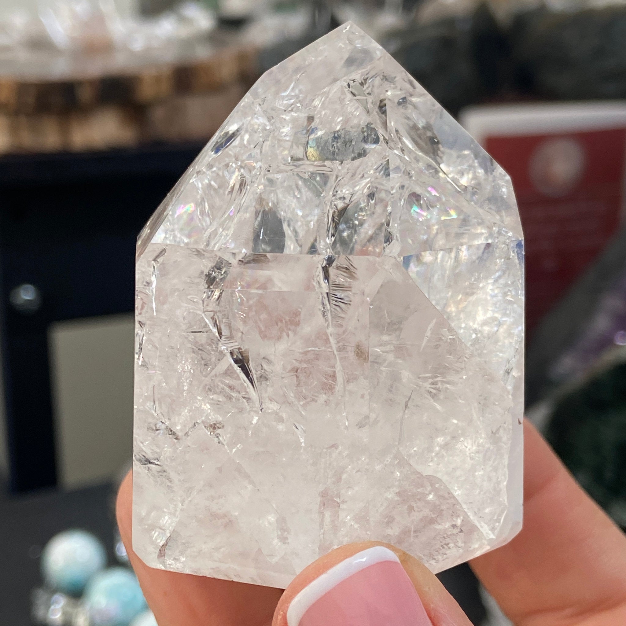 Fire and Ice Quartz Point