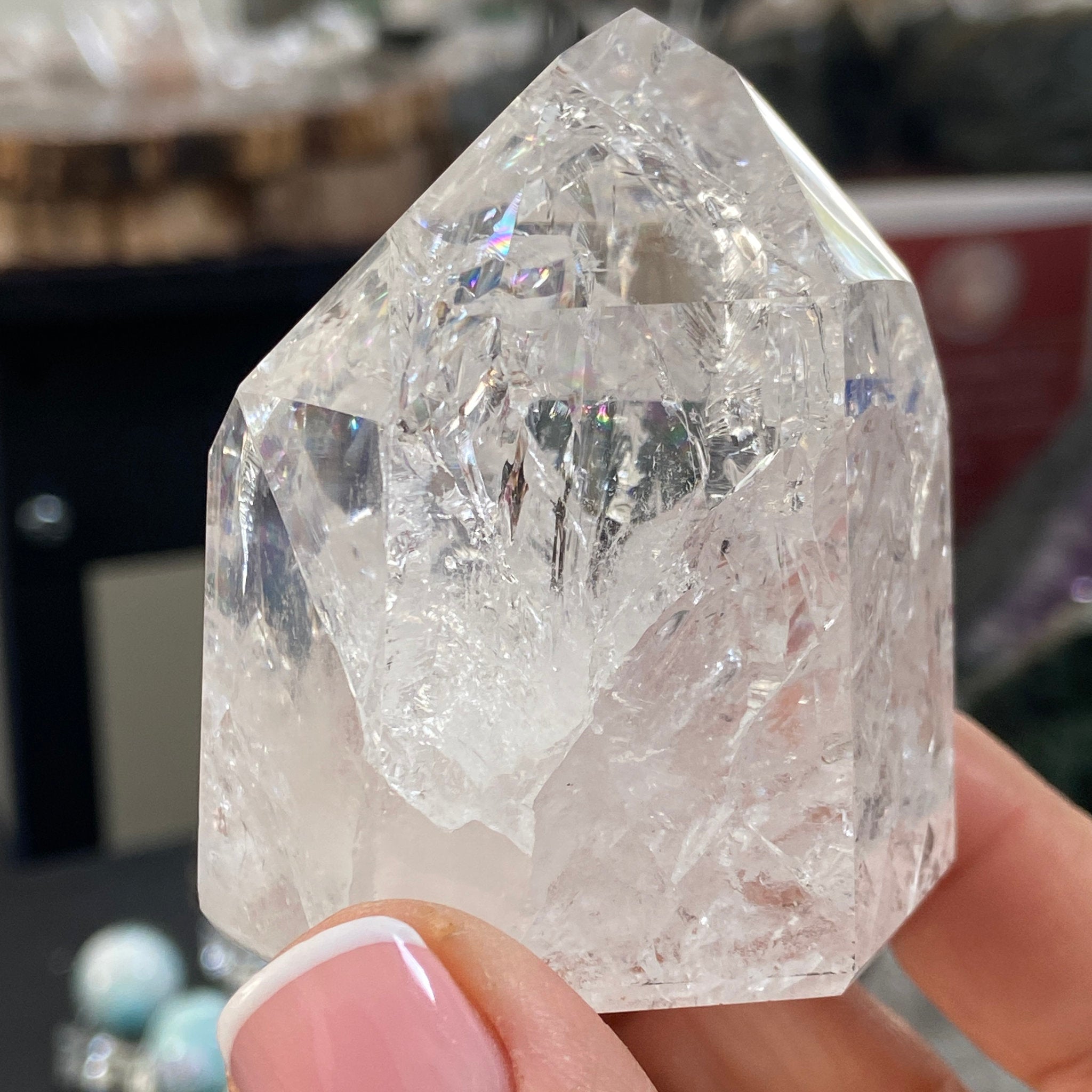 Fire and Ice Quartz Point