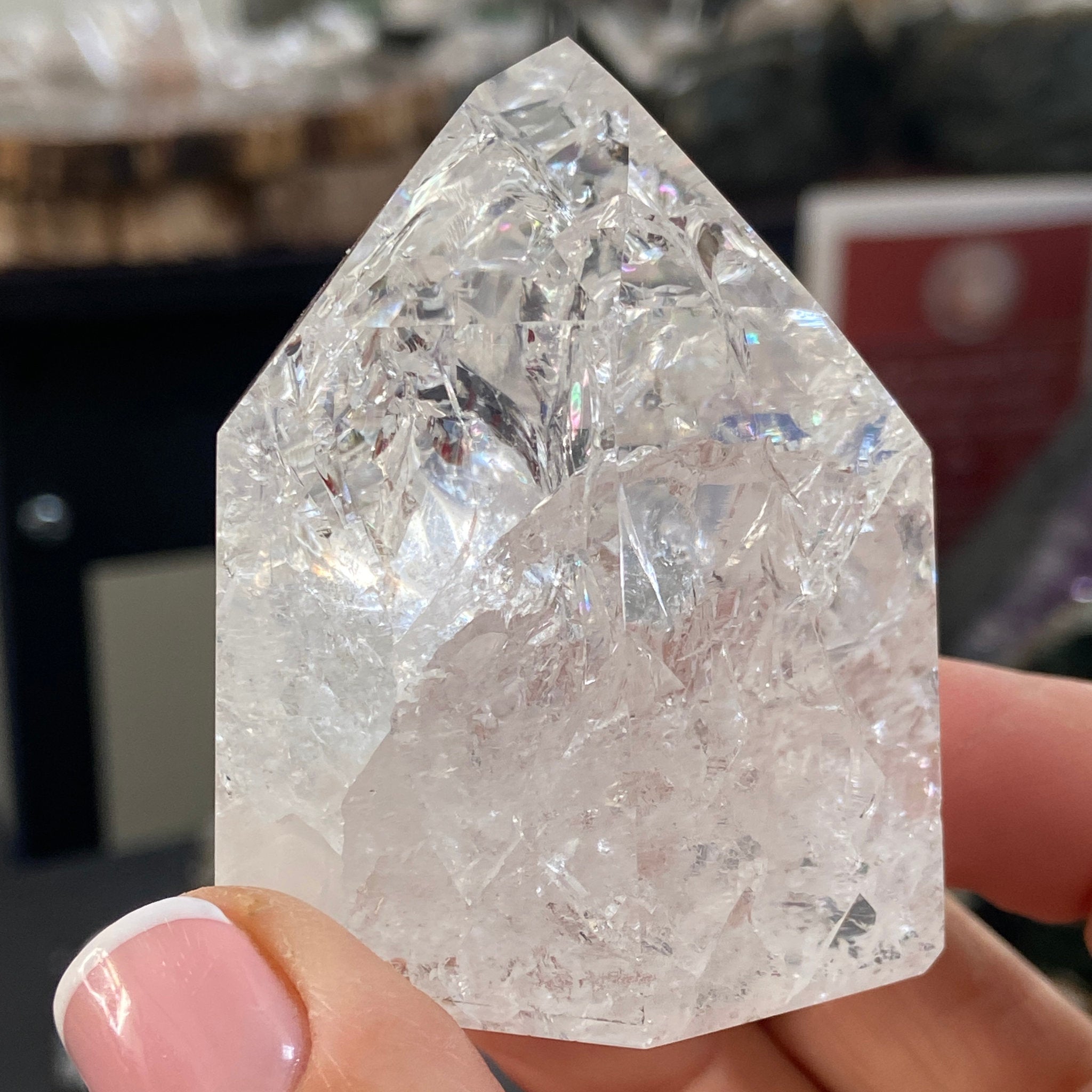 Fire and Ice Quartz Point