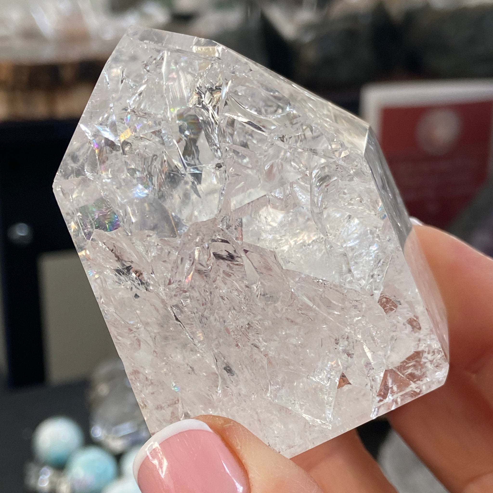 Fire and Ice Quartz Point