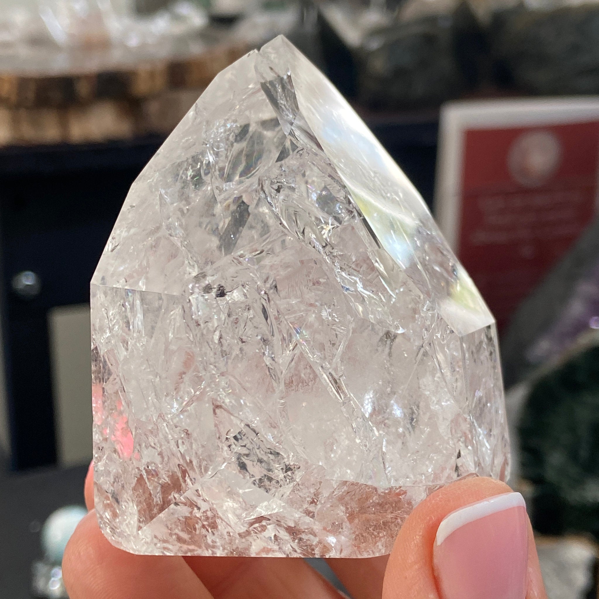 Fire and Ice Quartz Point
