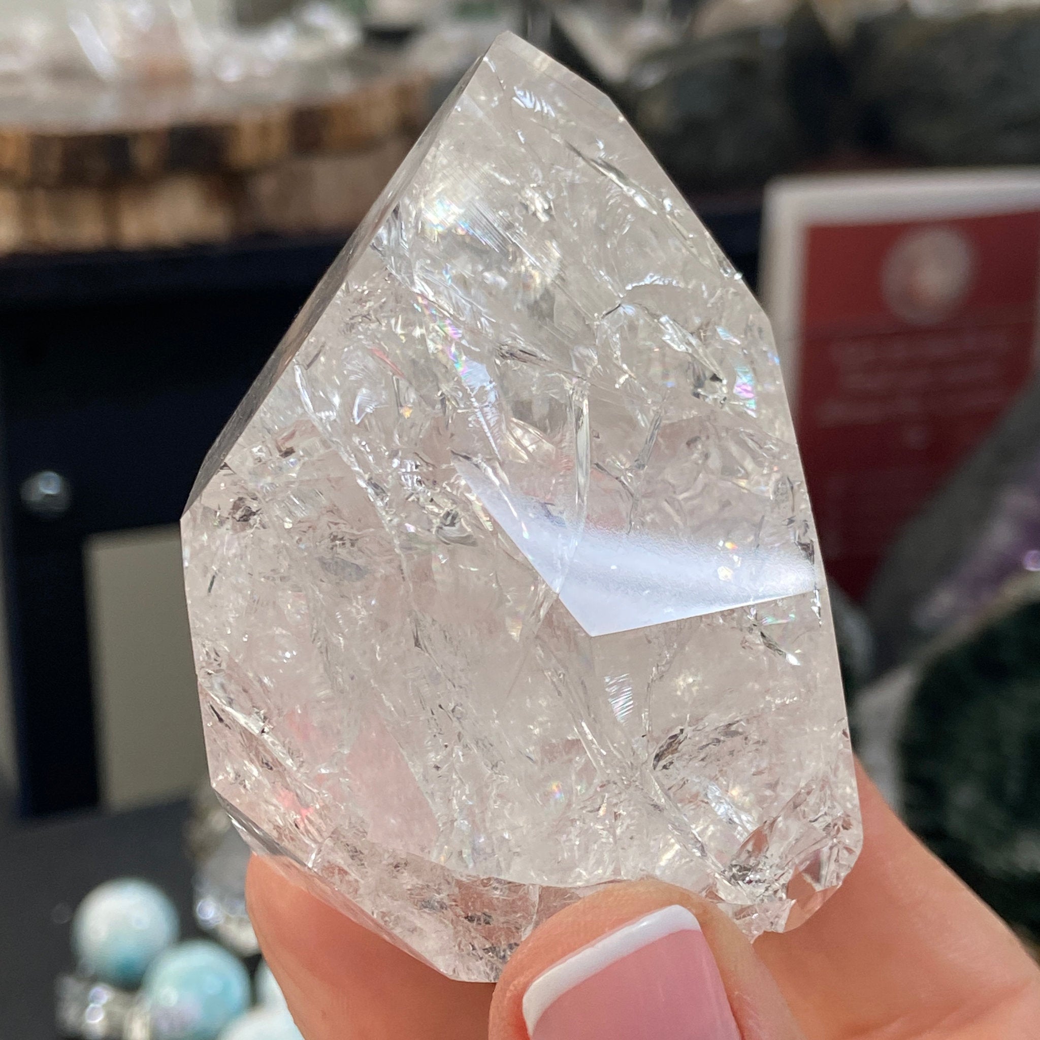 Fire and Ice Quartz Point