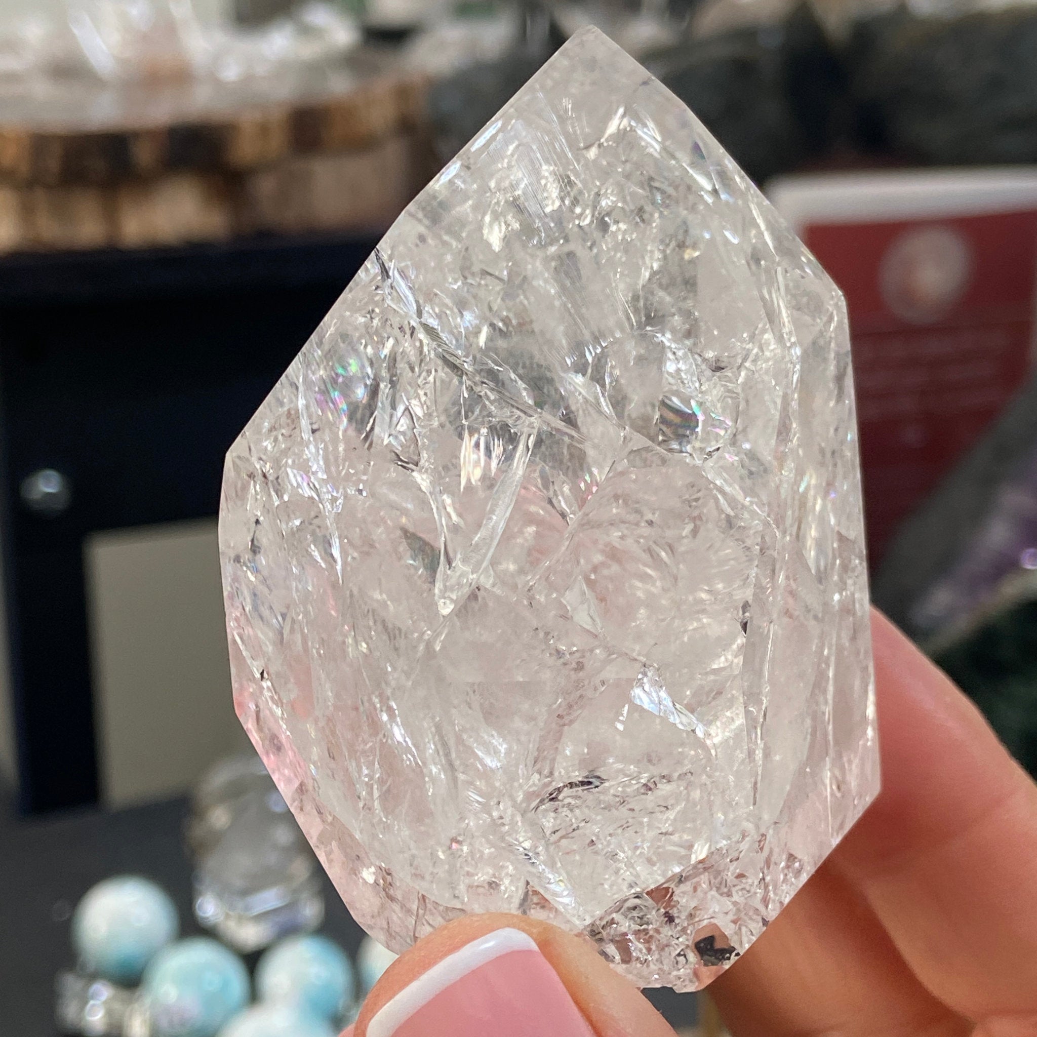 Fire and Ice Quartz Point