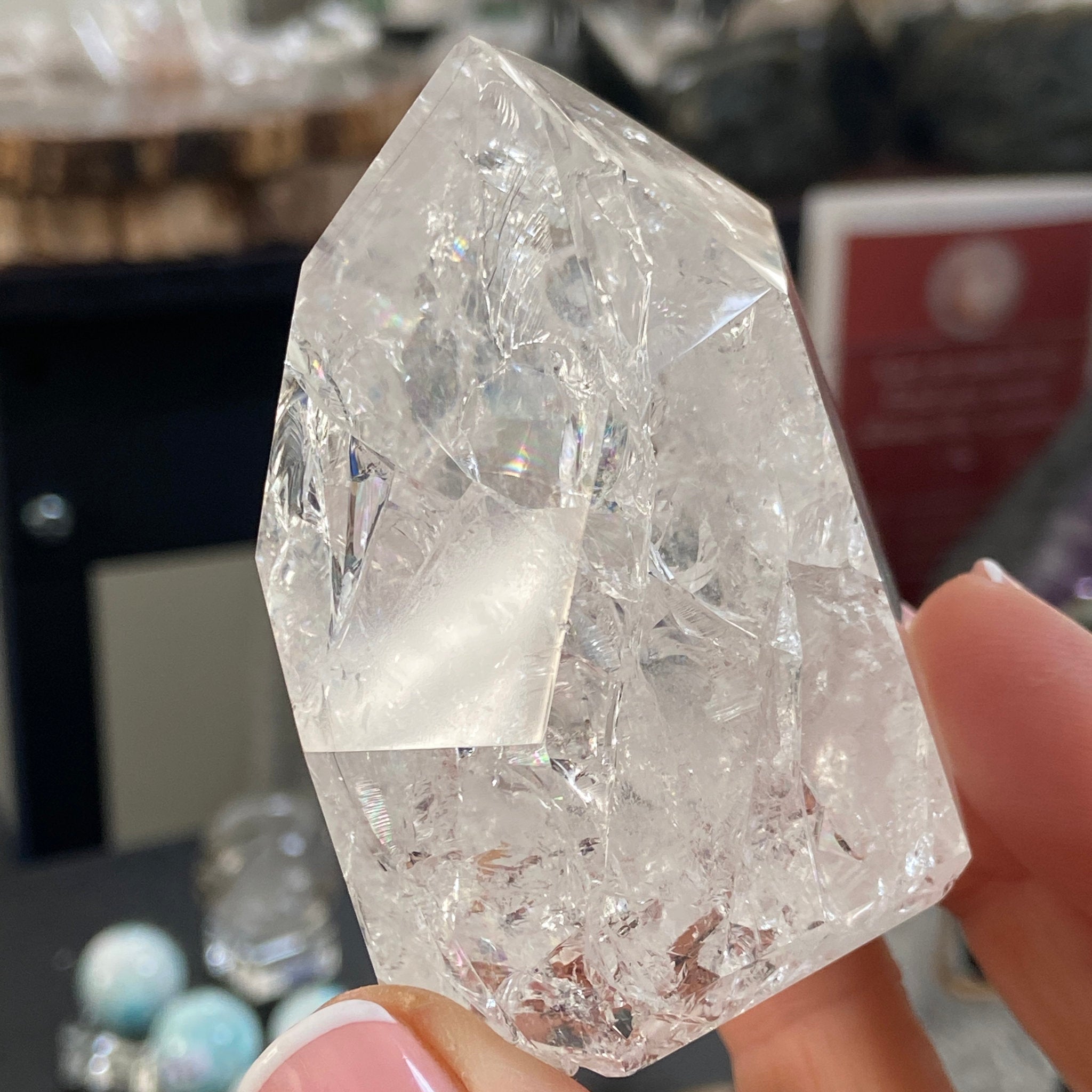 Fire and Ice Quartz Point