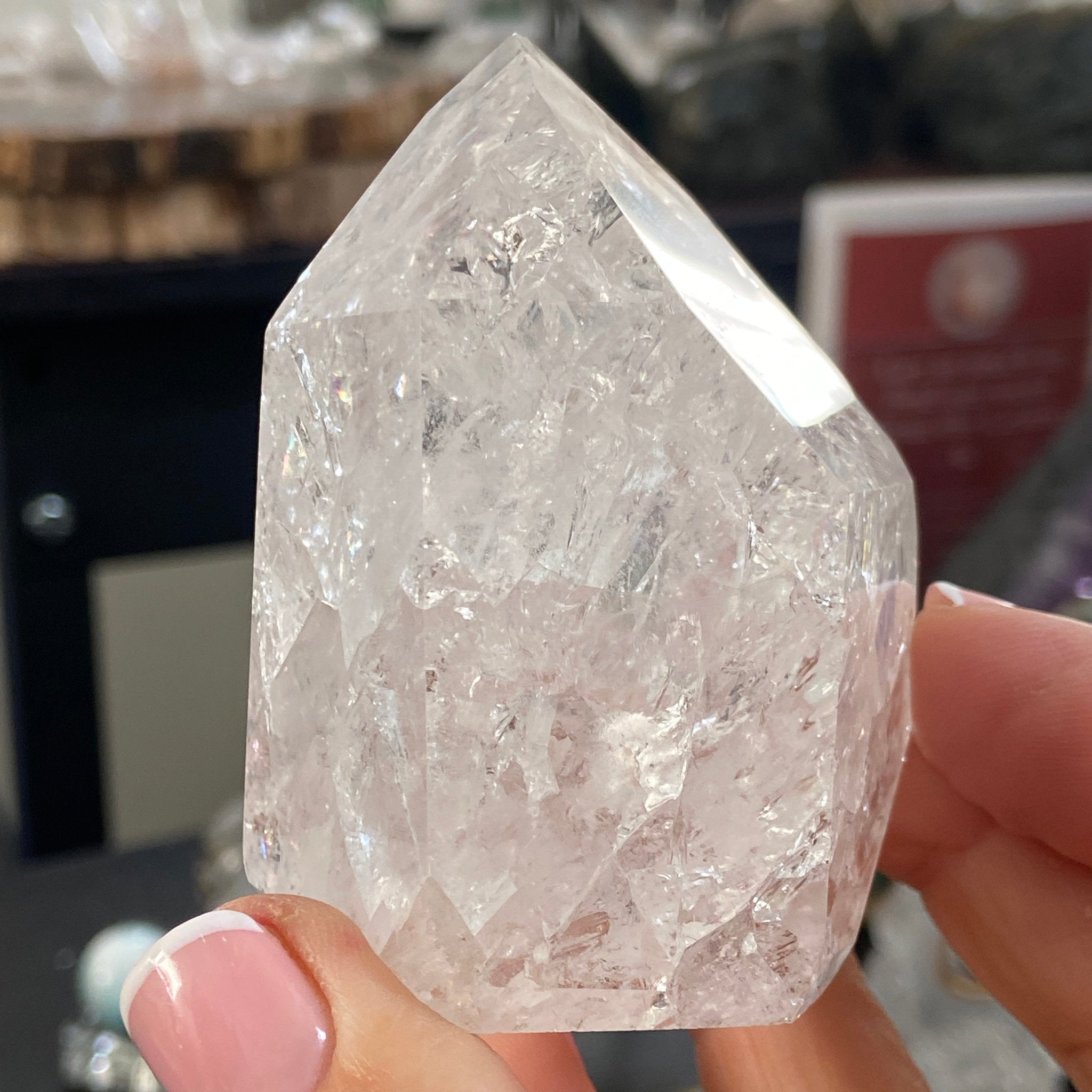Fire and Ice Quartz Point
