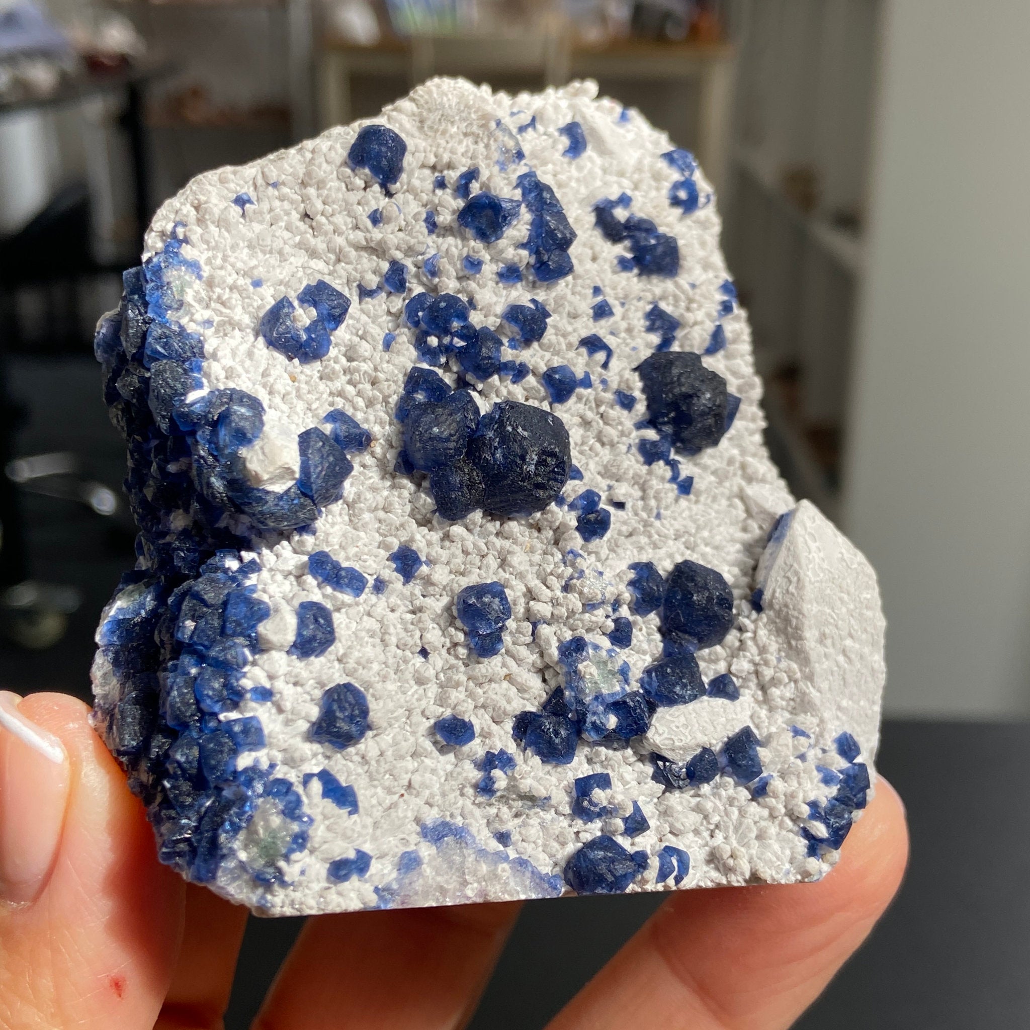 Blueberry Fluorite - Inner Mongolia