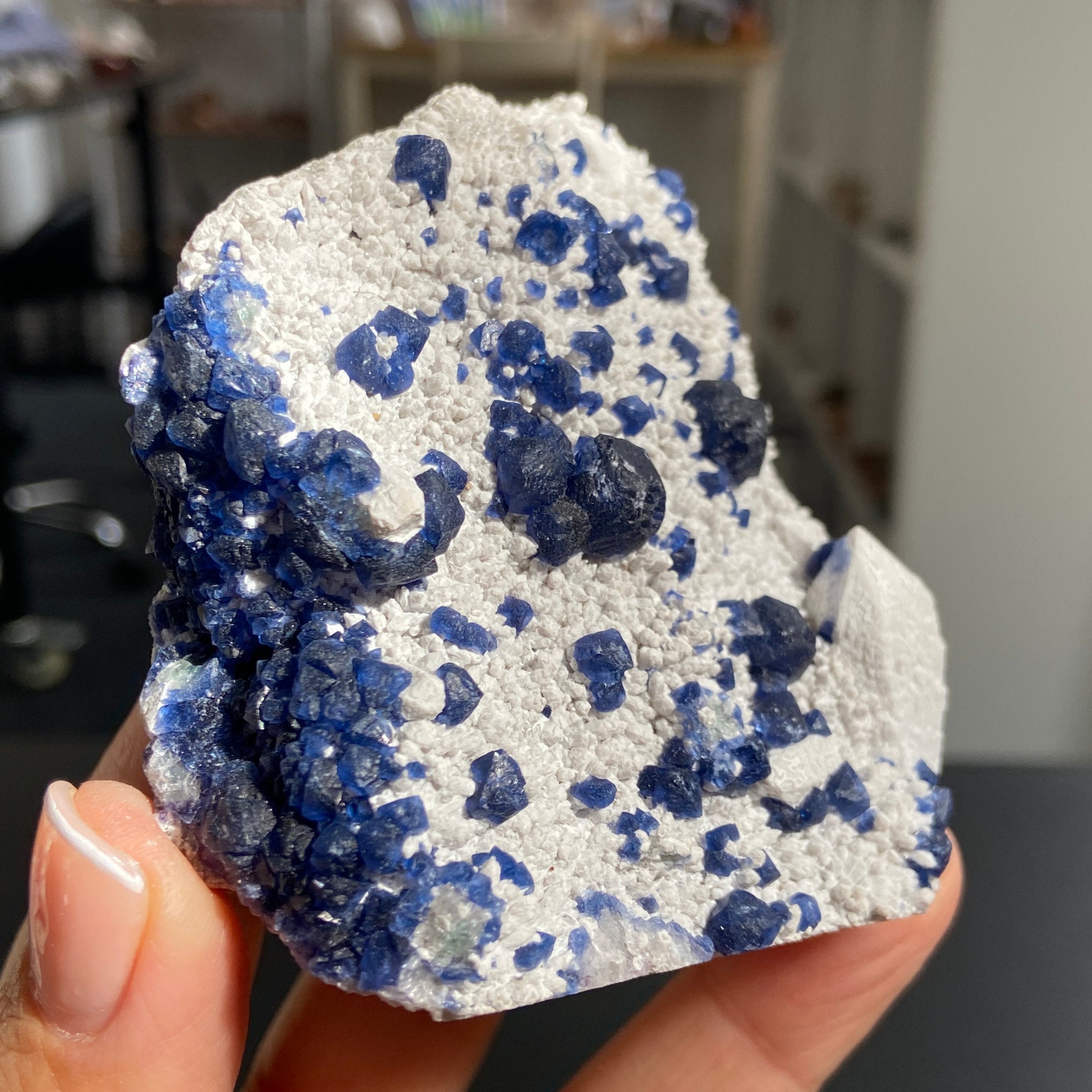 Blueberry Fluorite - Inner Mongolia