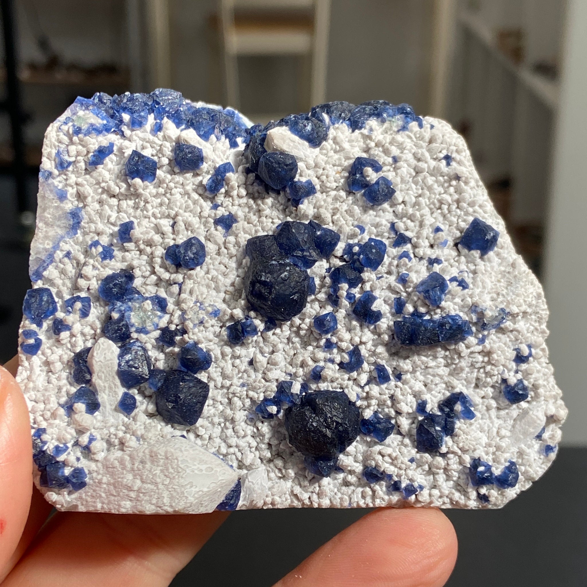 Blueberry Fluorite - Inner Mongolia
