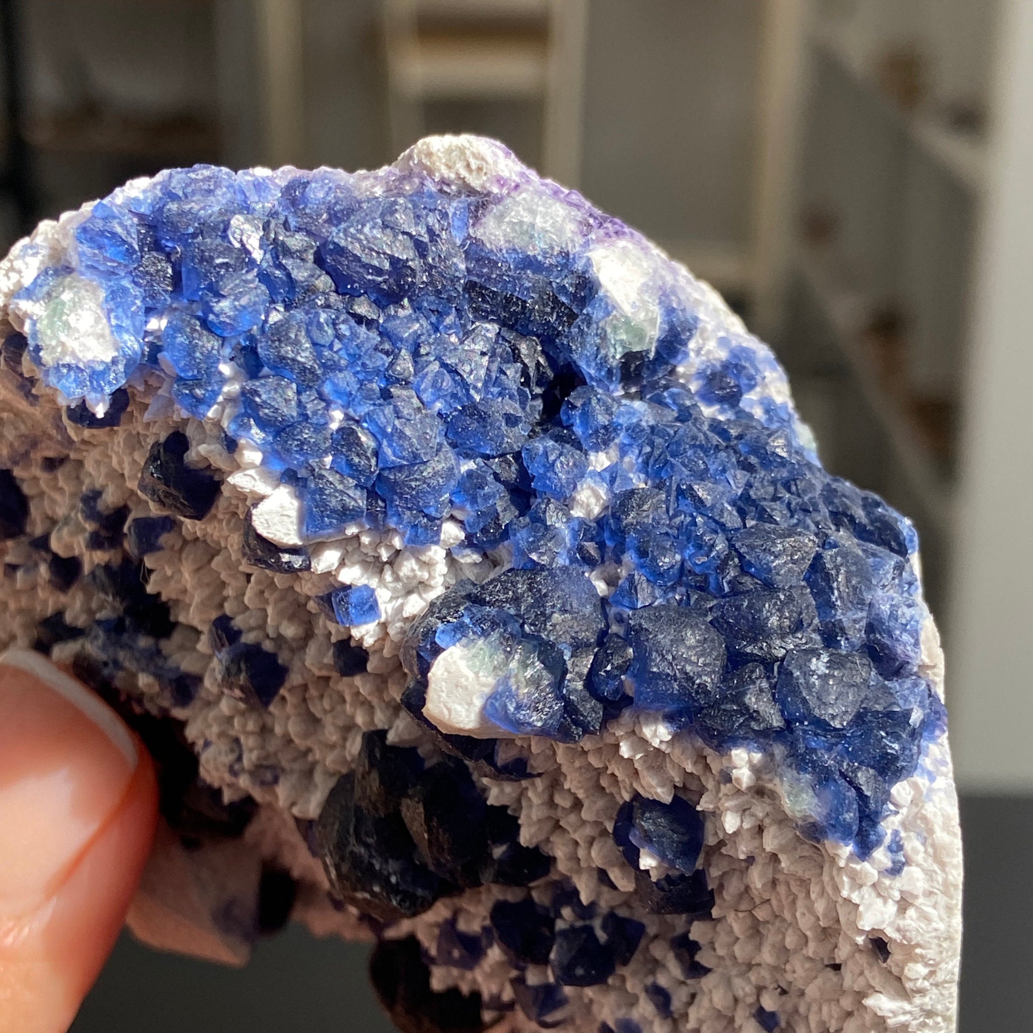 Blueberry Fluorite - Inner Mongolia
