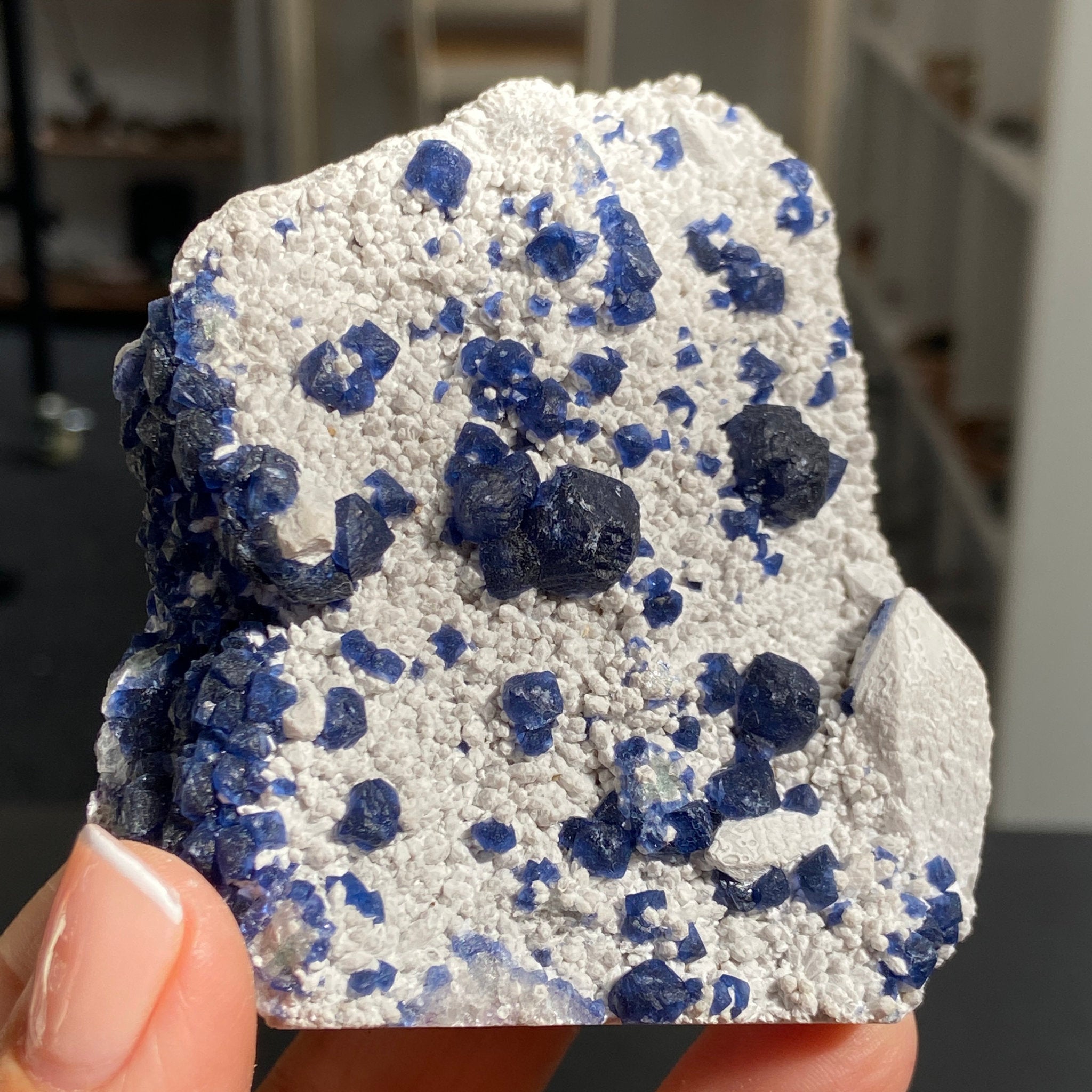 Blueberry Fluorite - Inner Mongolia