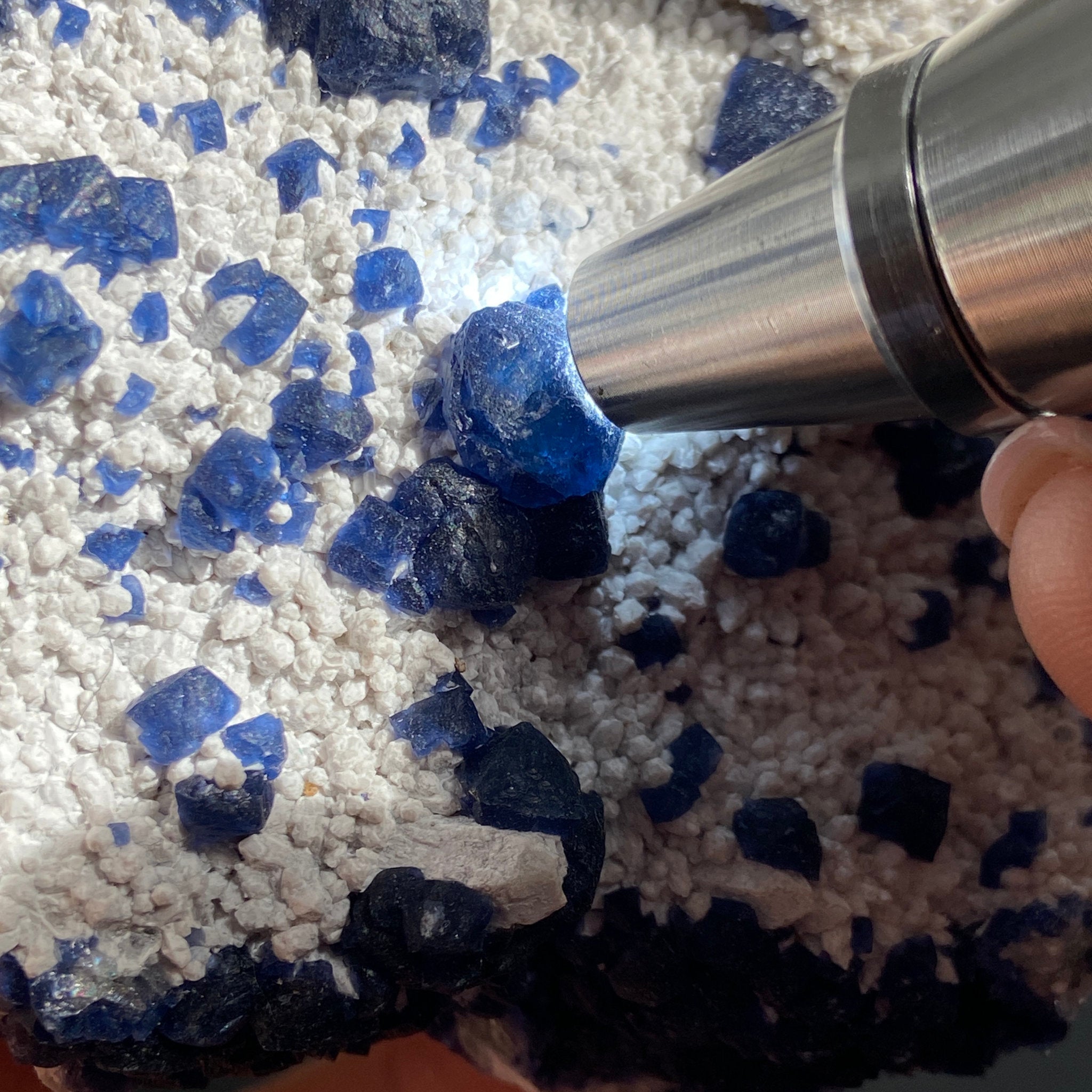 Blueberry Fluorite - Inner Mongolia