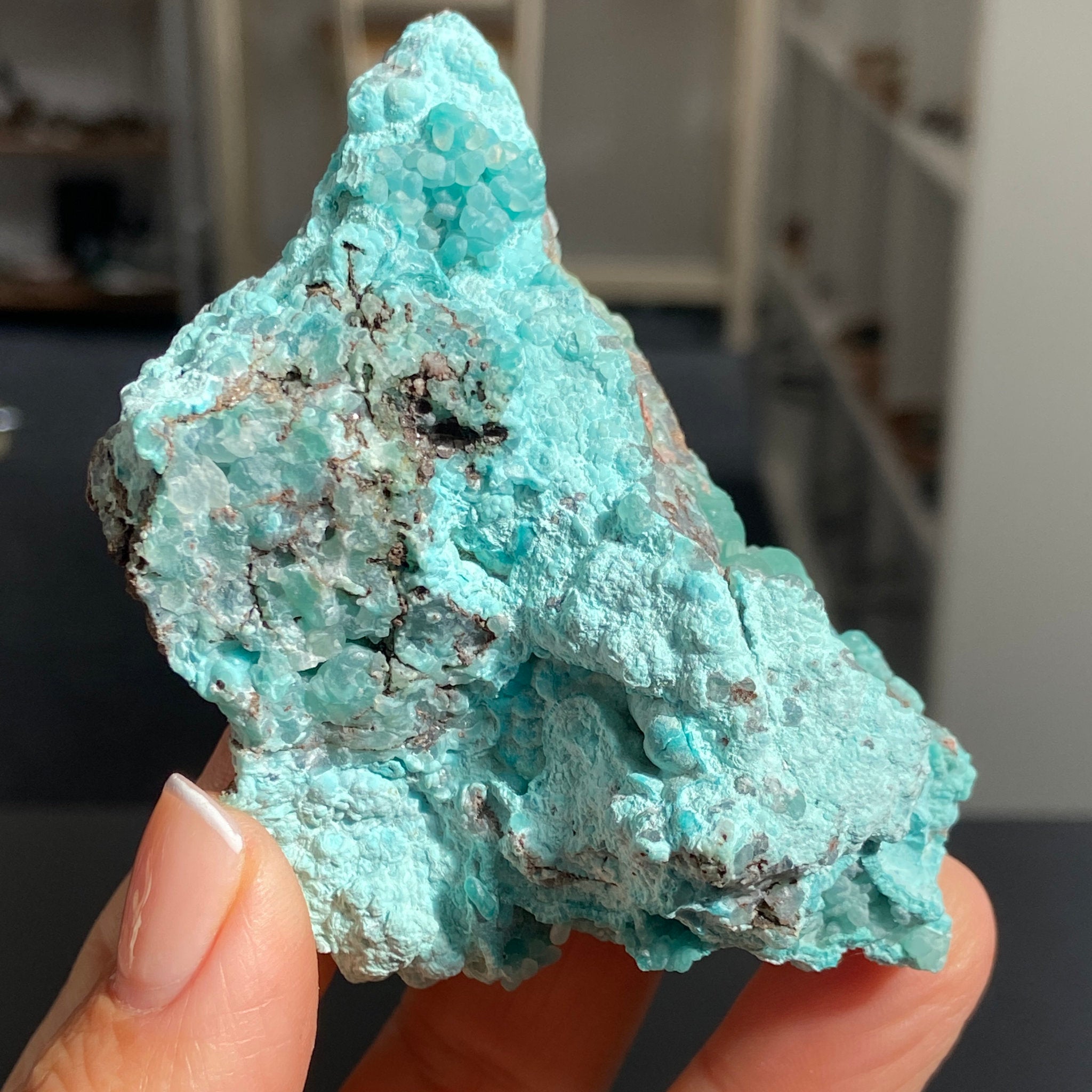 Blue Smithsonite - New Mexico