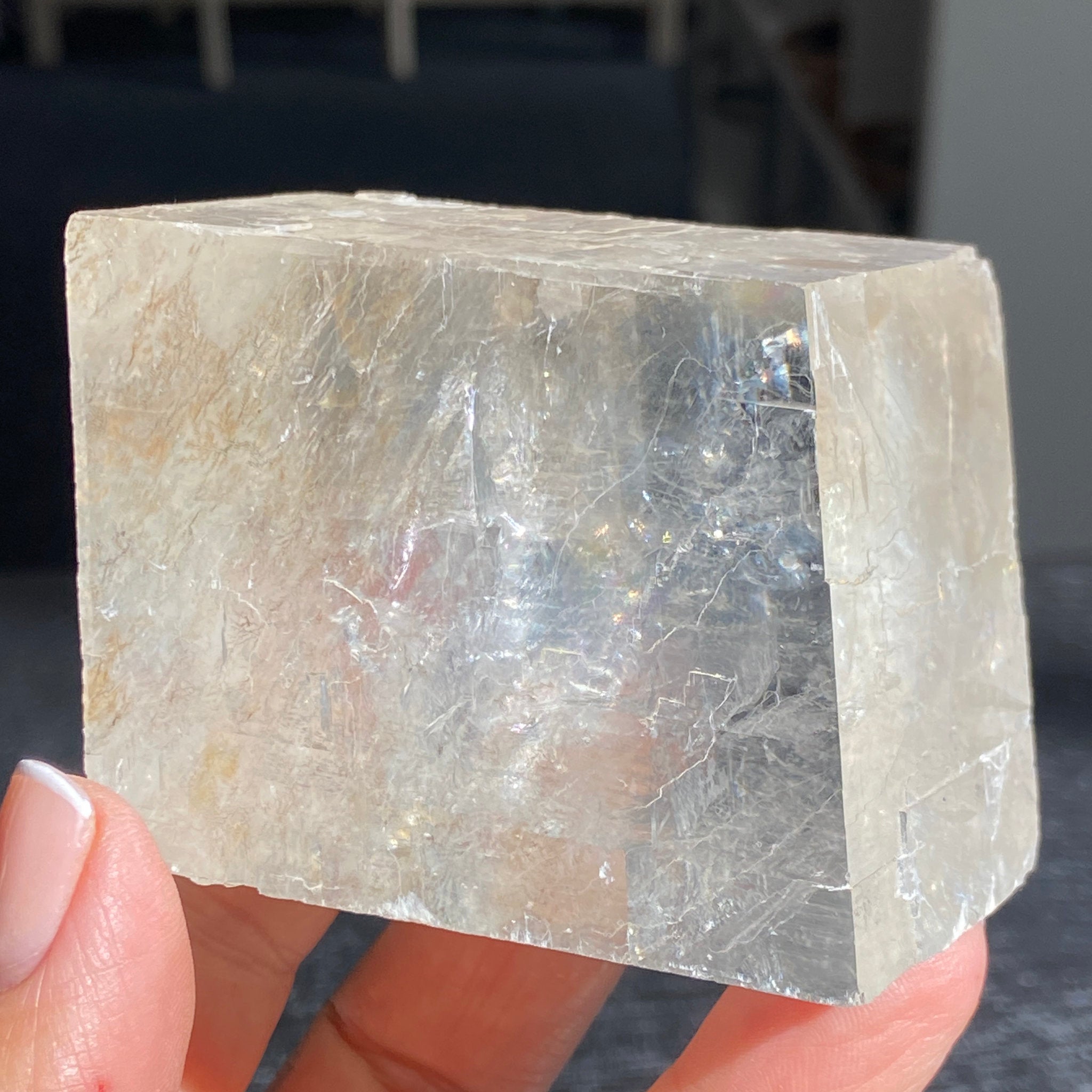 Optical Lemon Calcite – Morocco