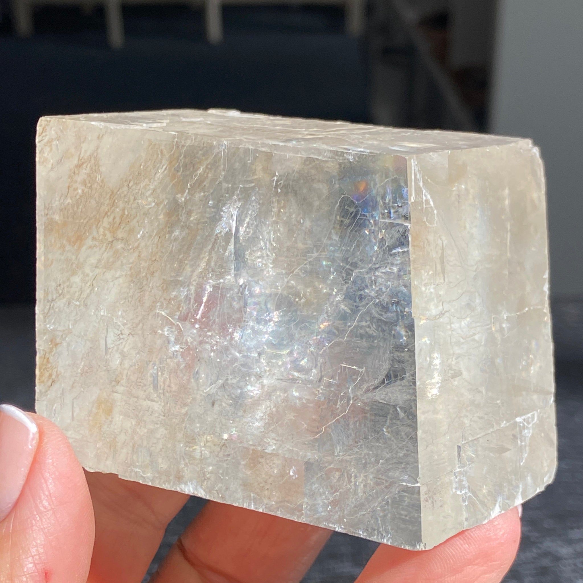 Optical Lemon Calcite – Morocco