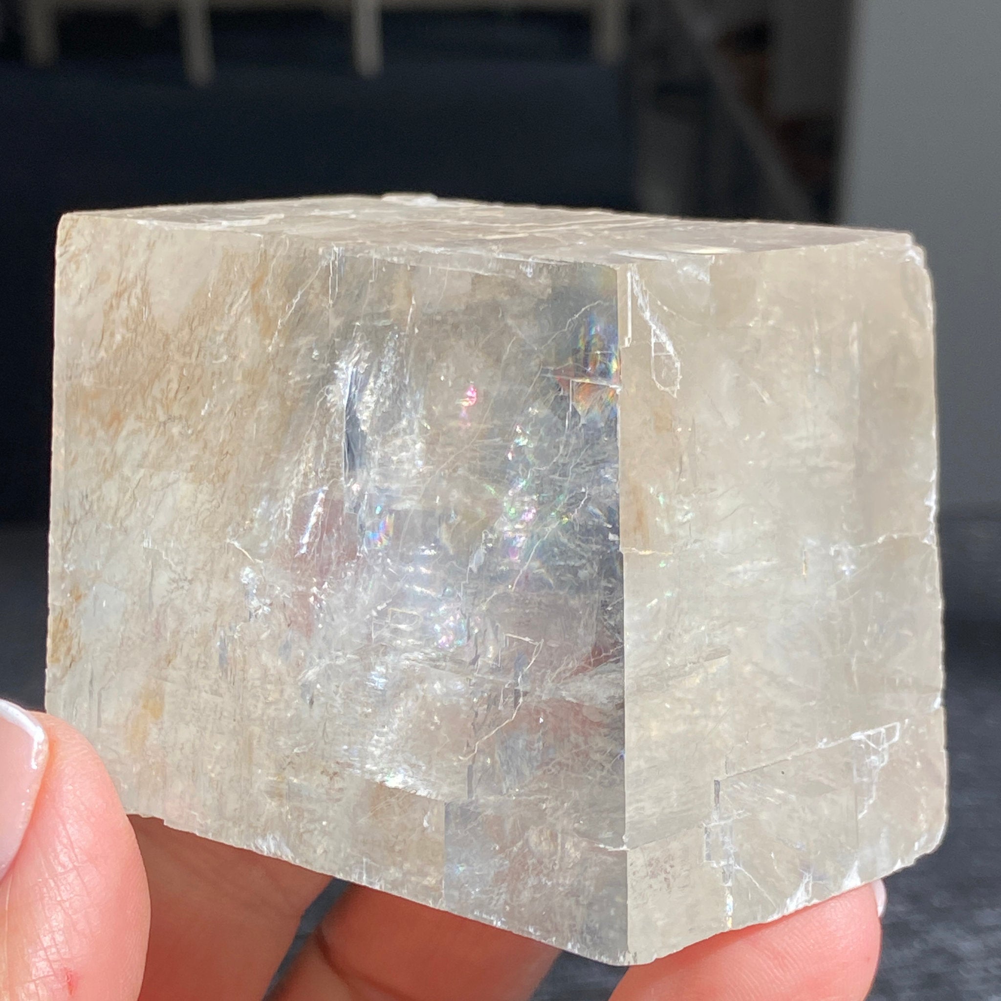 Optical Lemon Calcite – Morocco