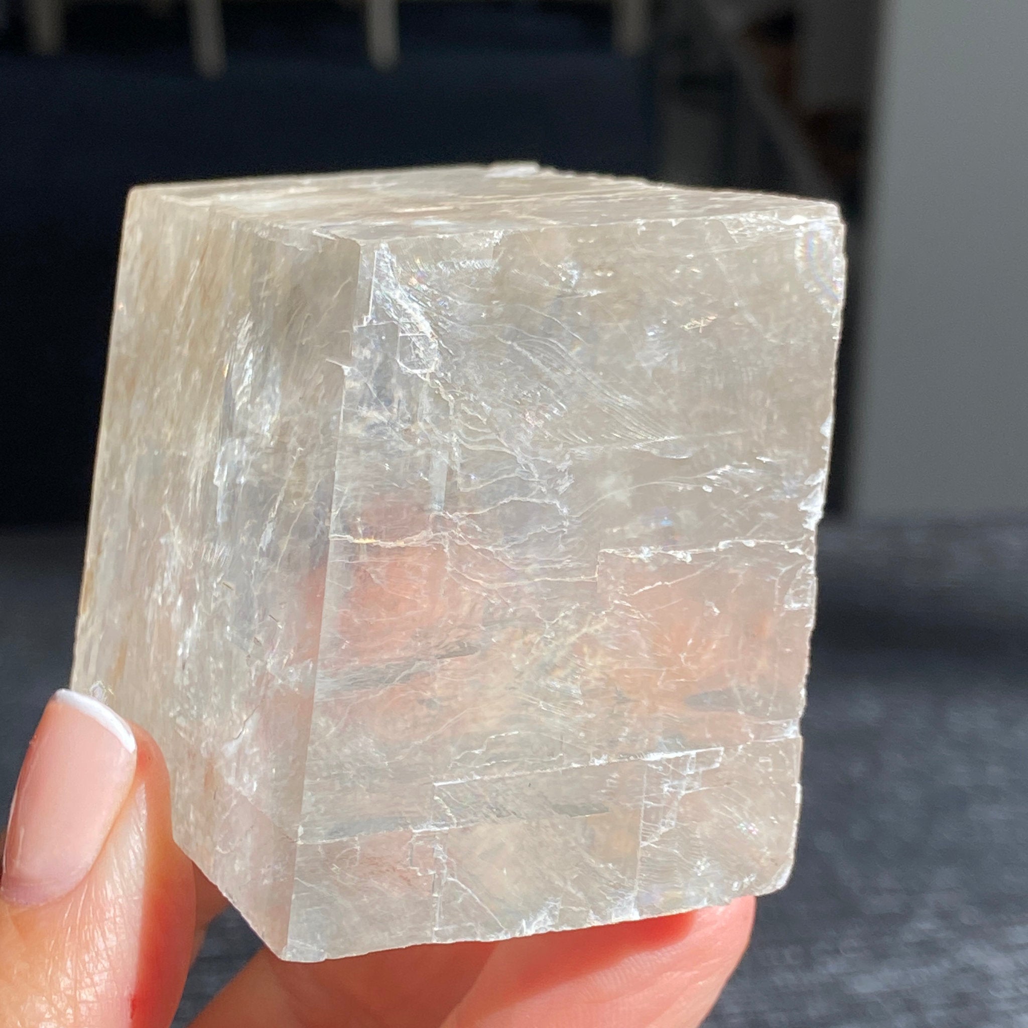 Optical Lemon Calcite – Morocco