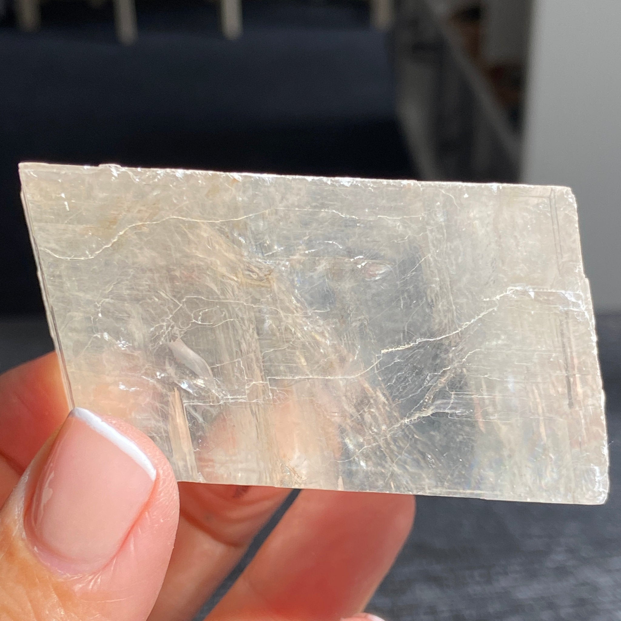 Optical Lemon Calcite – Morocco