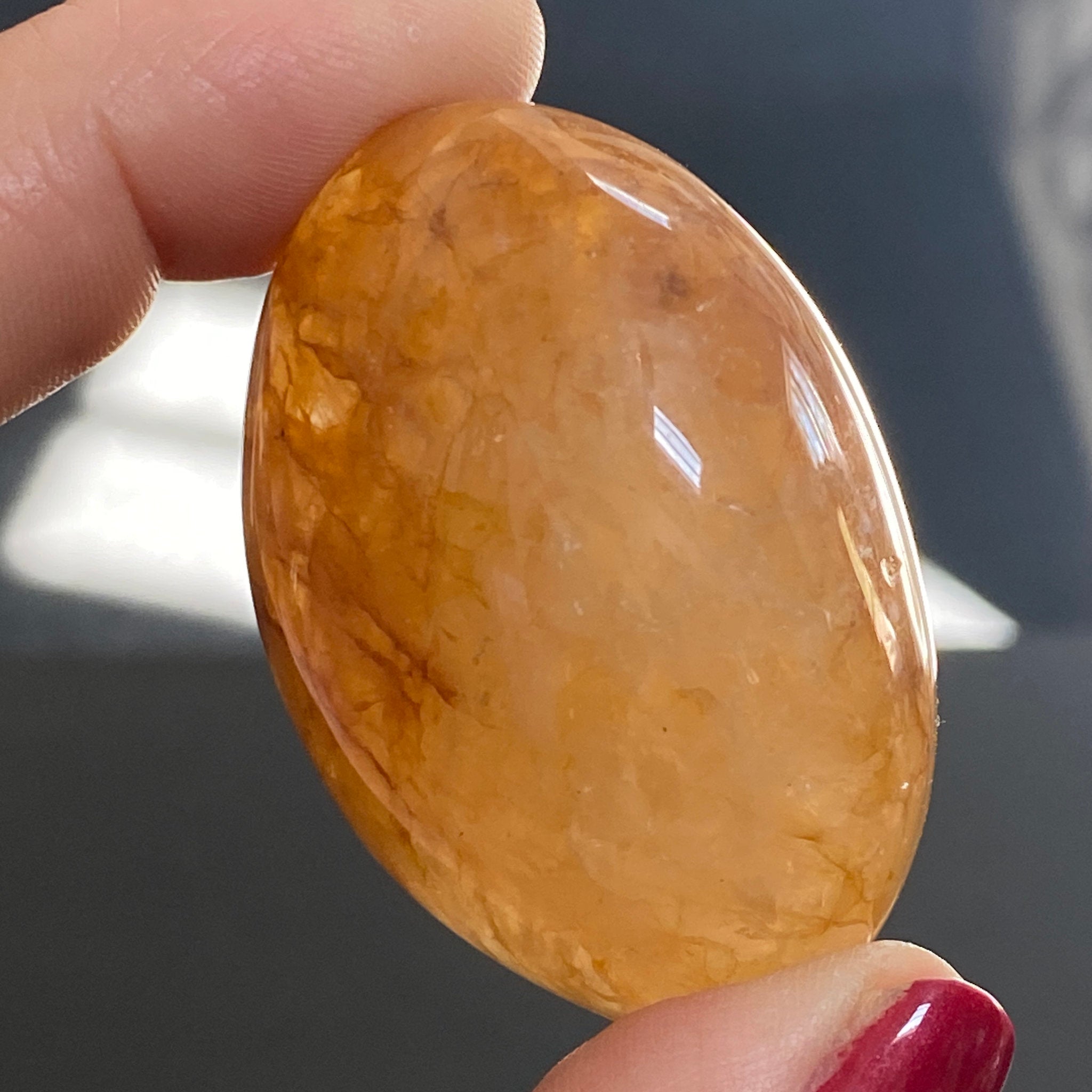 ☀️ Golden Healer Quartz Palmstone
