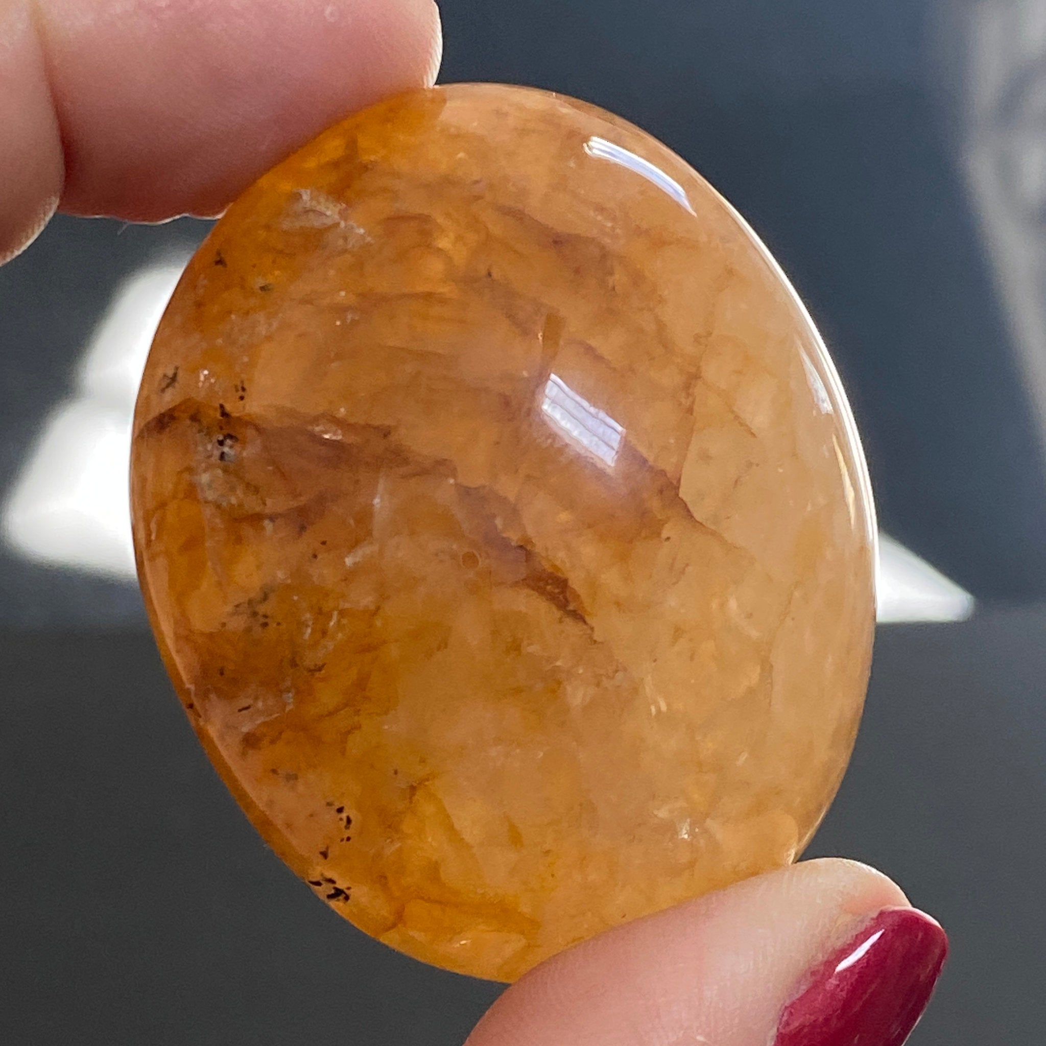 ☀️ Golden Healer Quartz Palmstone