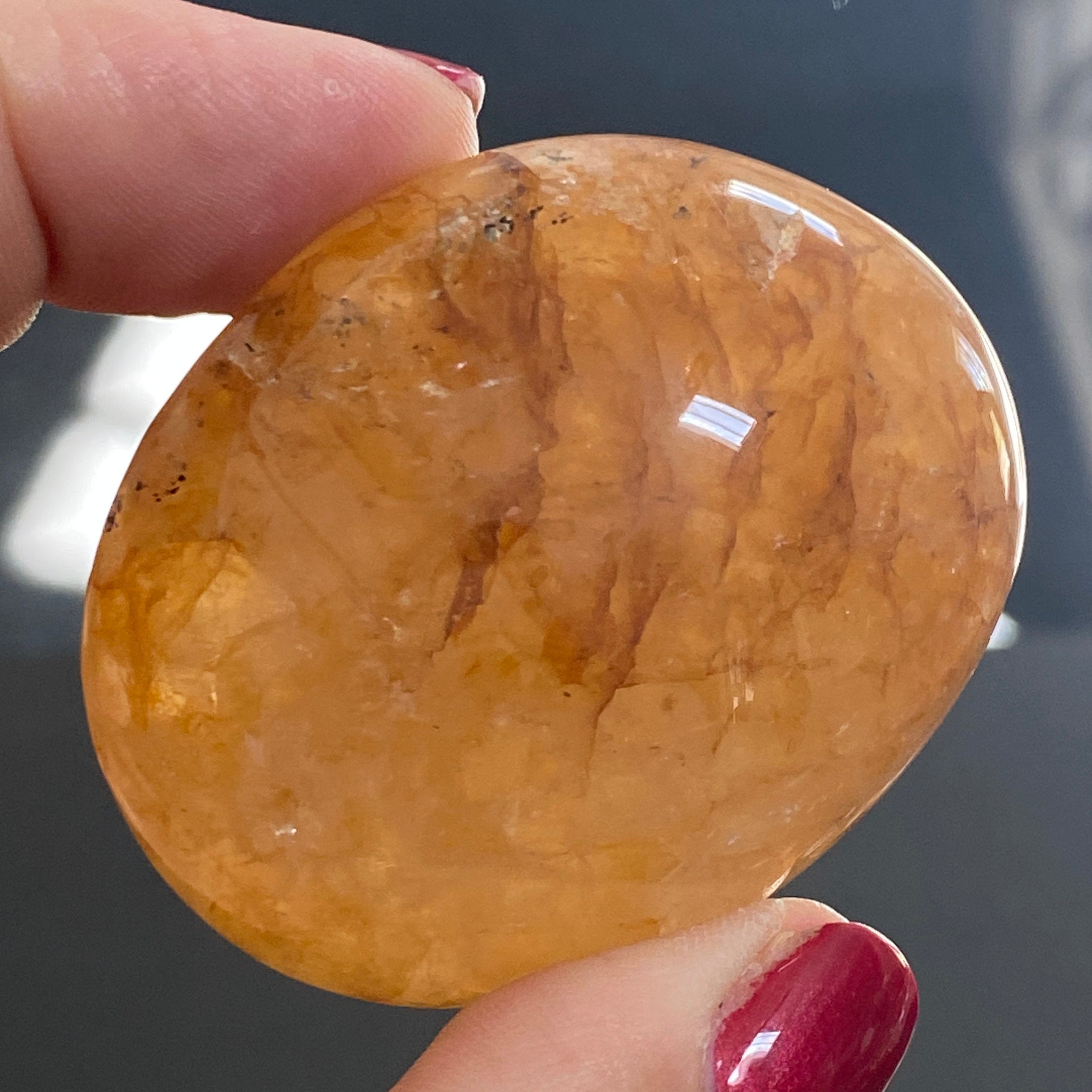 ☀️ Golden Healer Quartz Palmstone