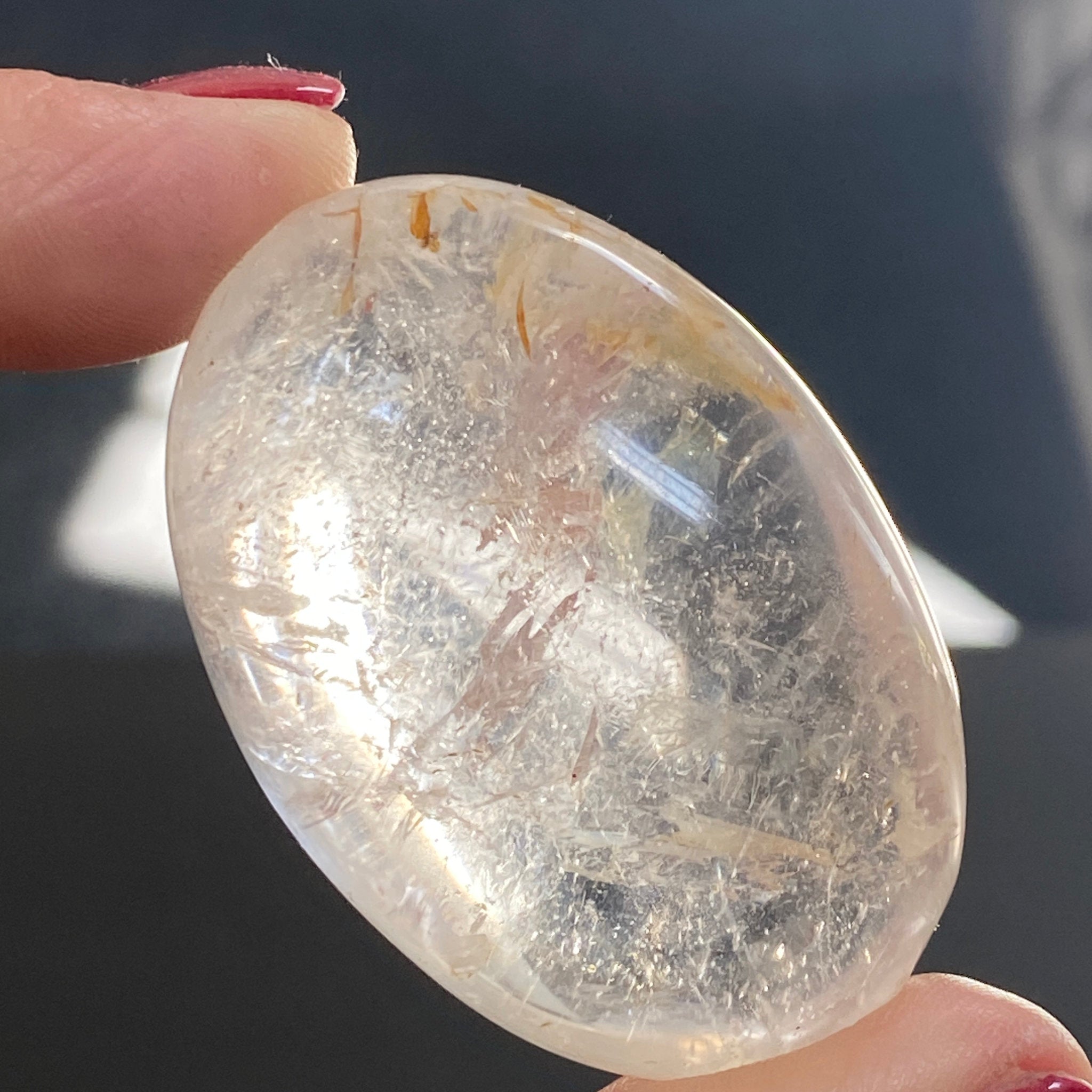 ☀️ Golden Healer Quartz Palmstone