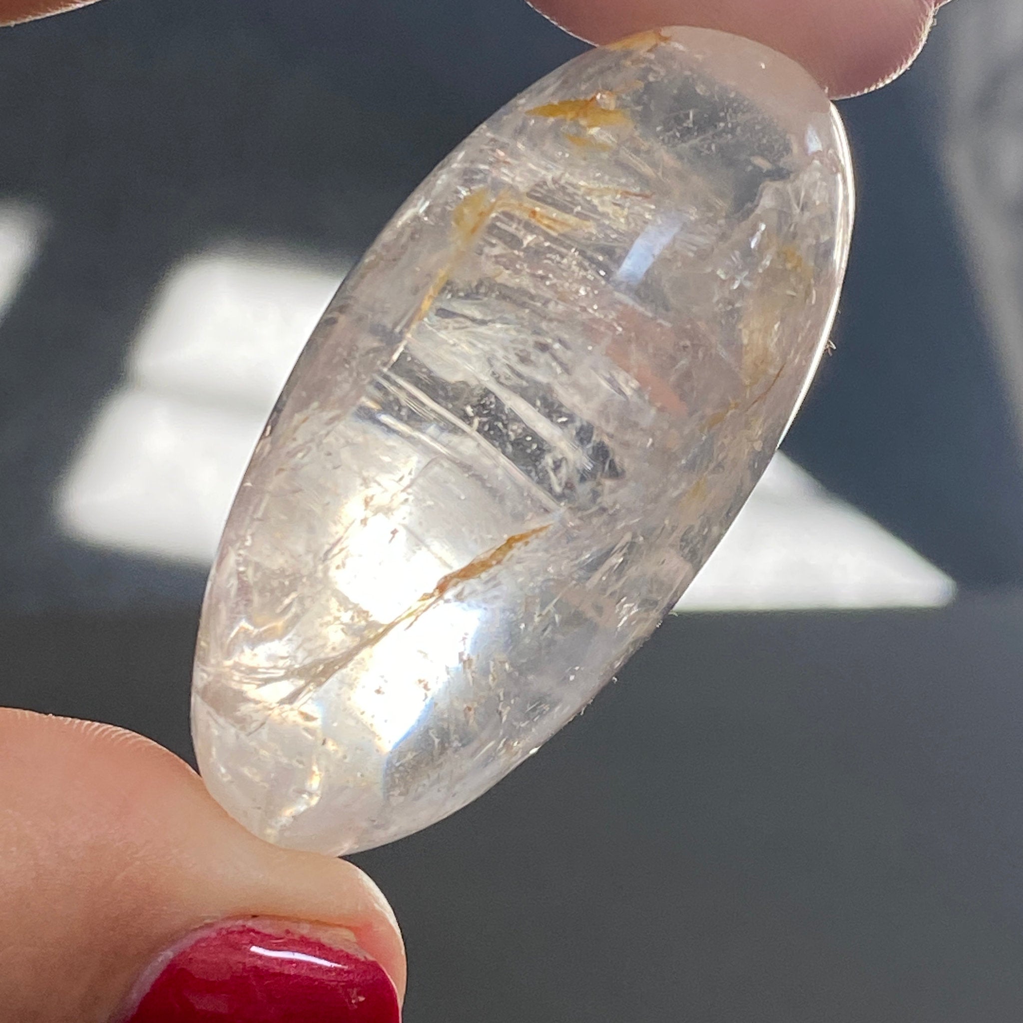 ☀️ Golden Healer Quartz Palmstone