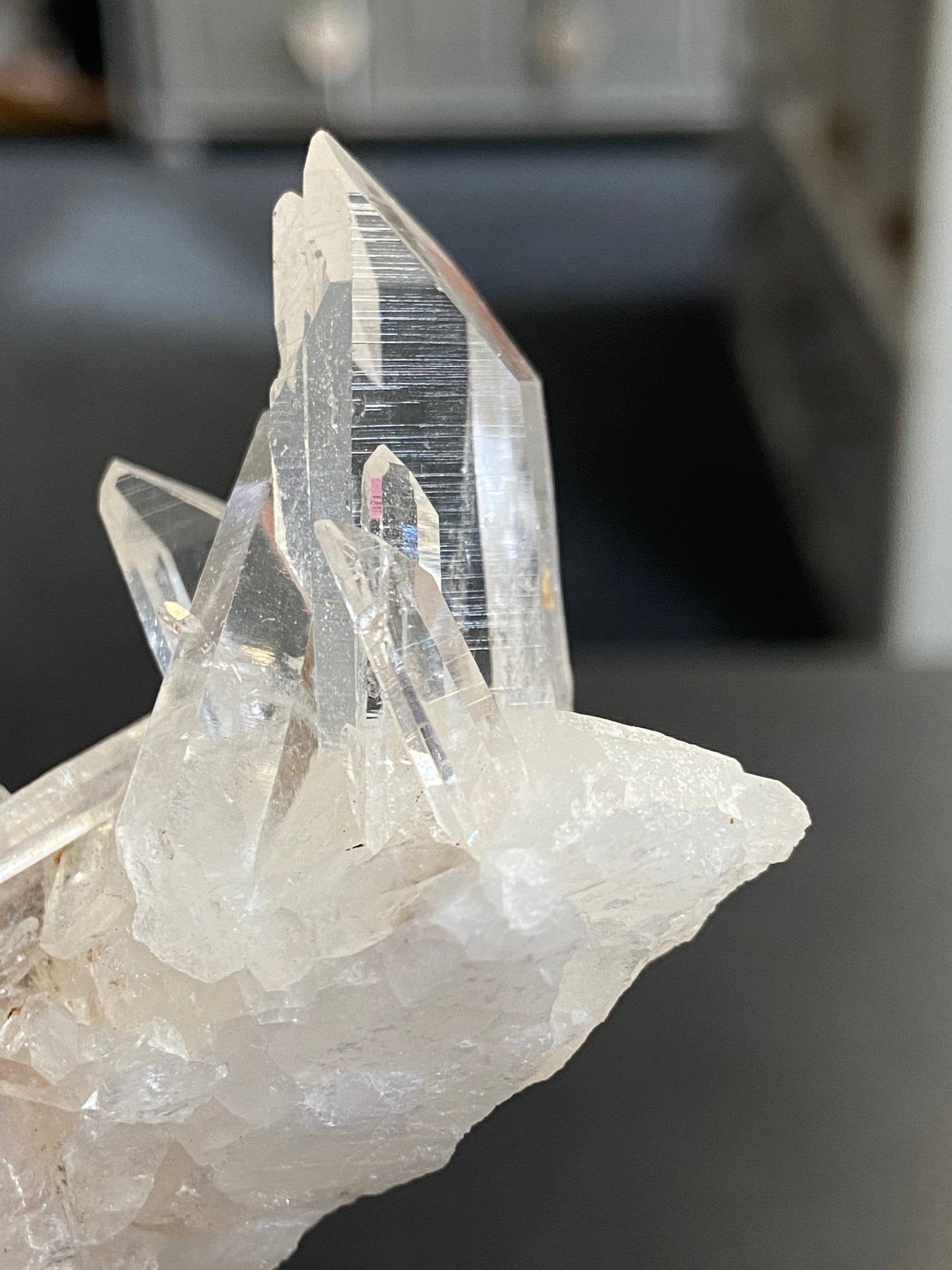 Lemurian Light Quartz Cluster
