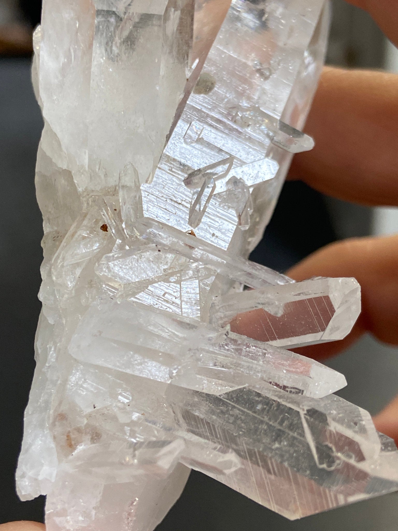 Lemurian Light Quartz Cluster