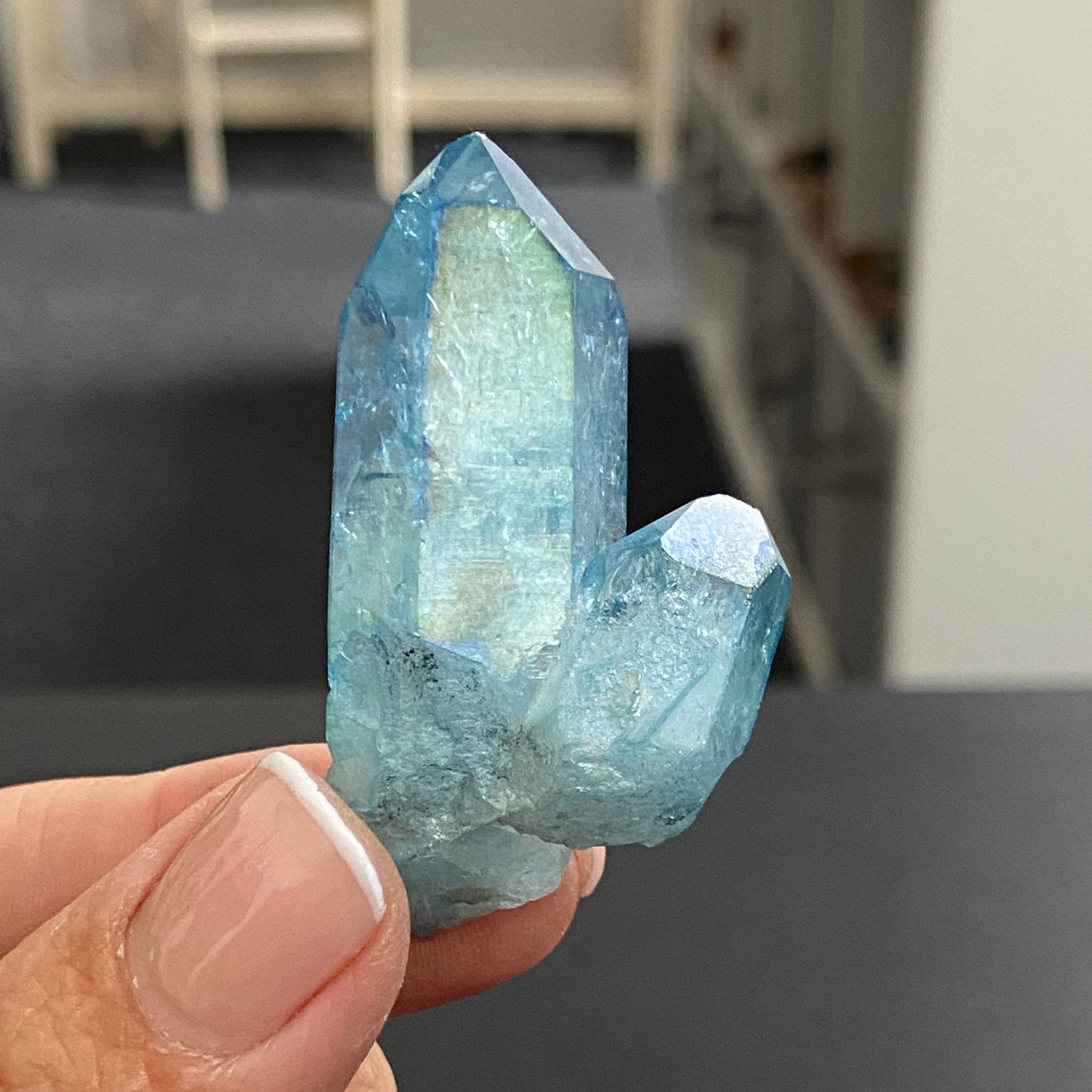 Aqua Aura Starbrary Quartz