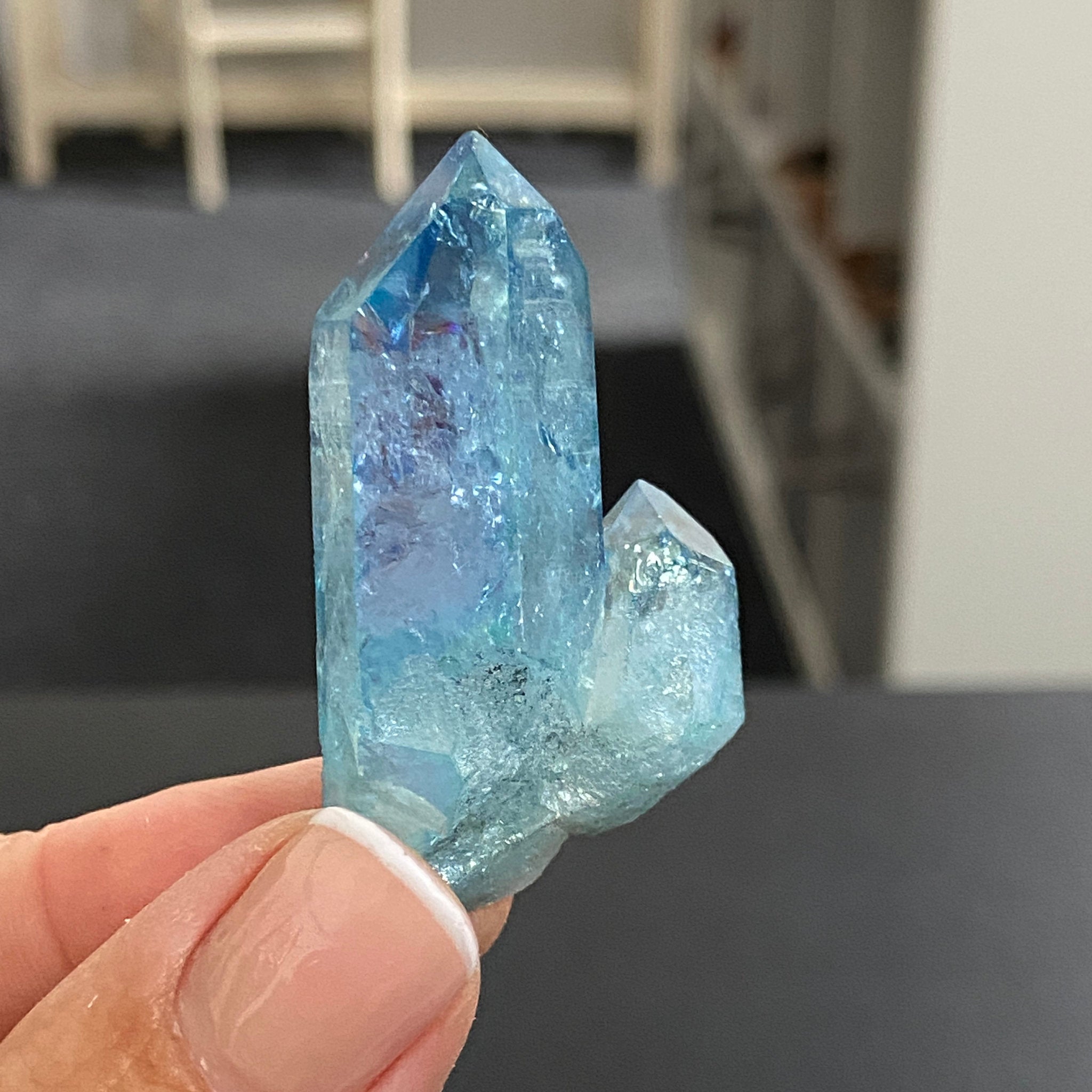 Aqua Aura Starbrary Quartz