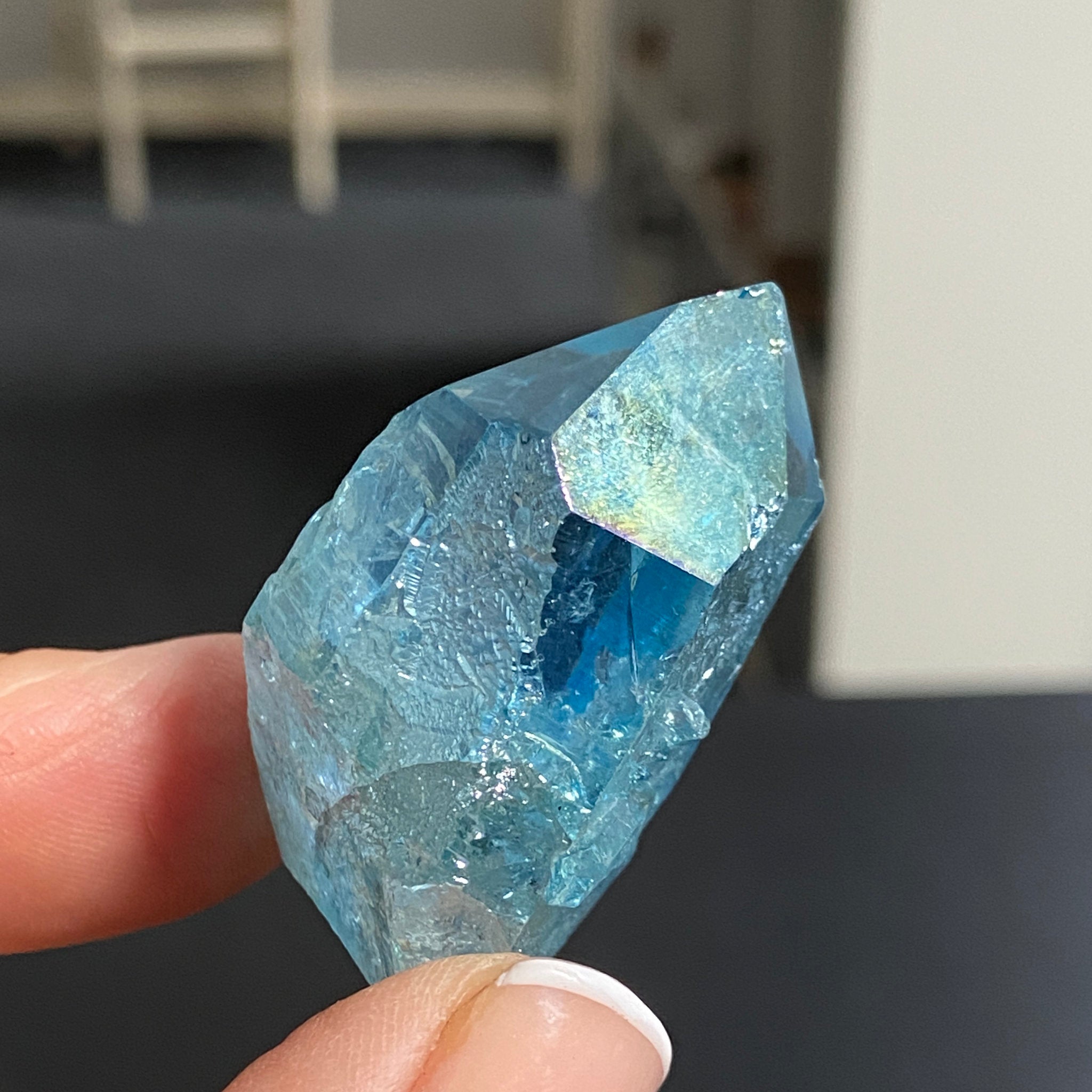 Aqua Aura Starbrary Quartz