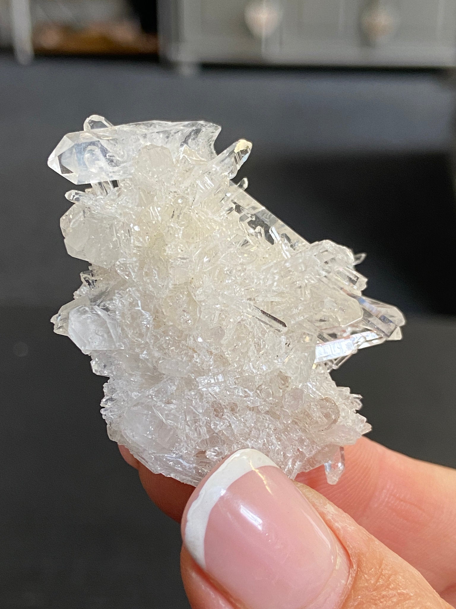 Lemurian Light Starburst Quartz Cluster