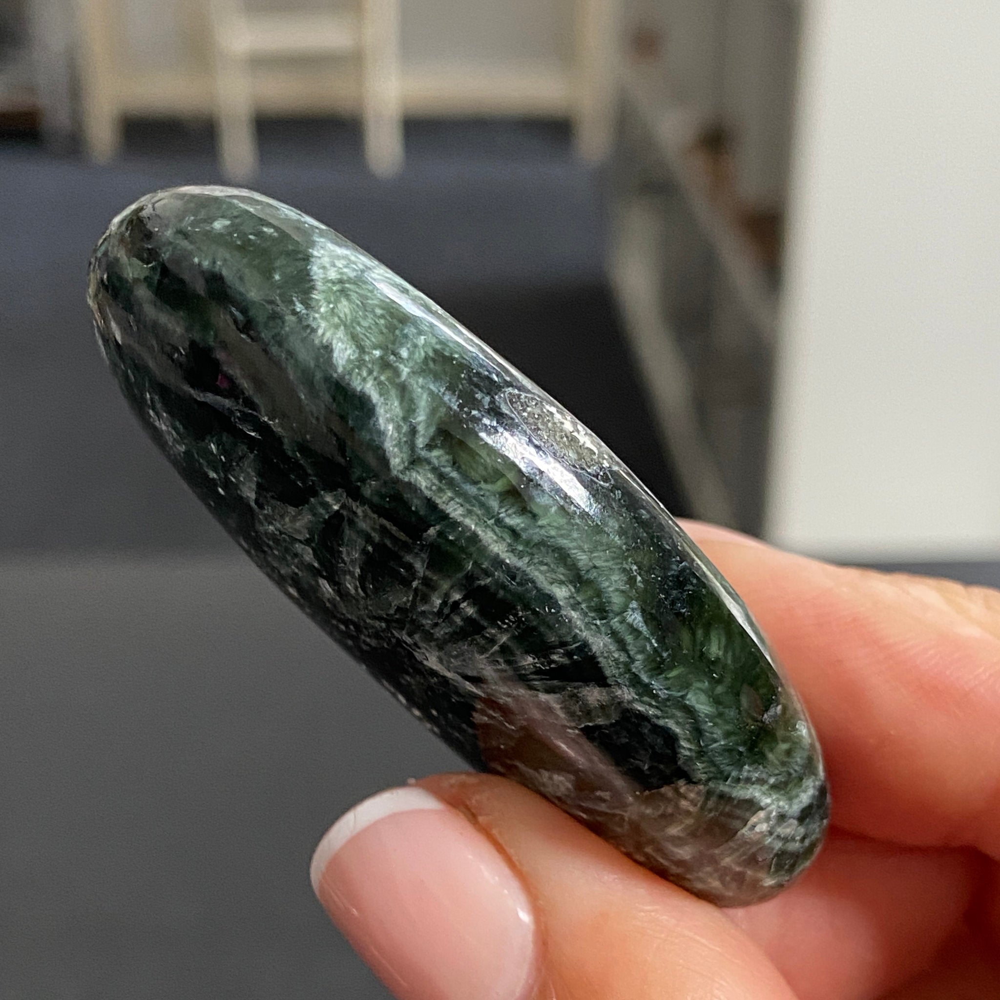 Seraphinite Palmstone - Russia