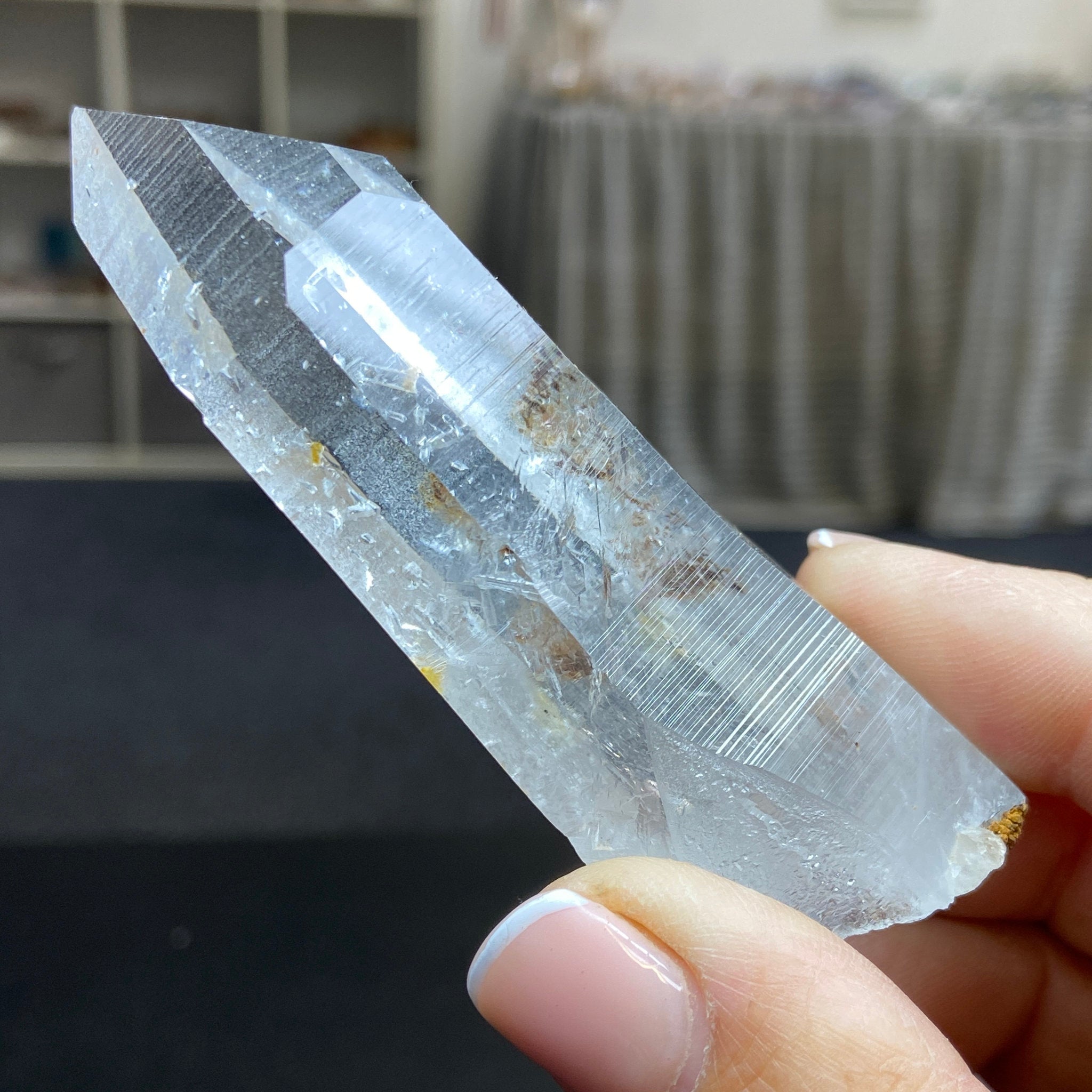Alpha Record Keeper - Time Link - Lemurian Light Crystal
