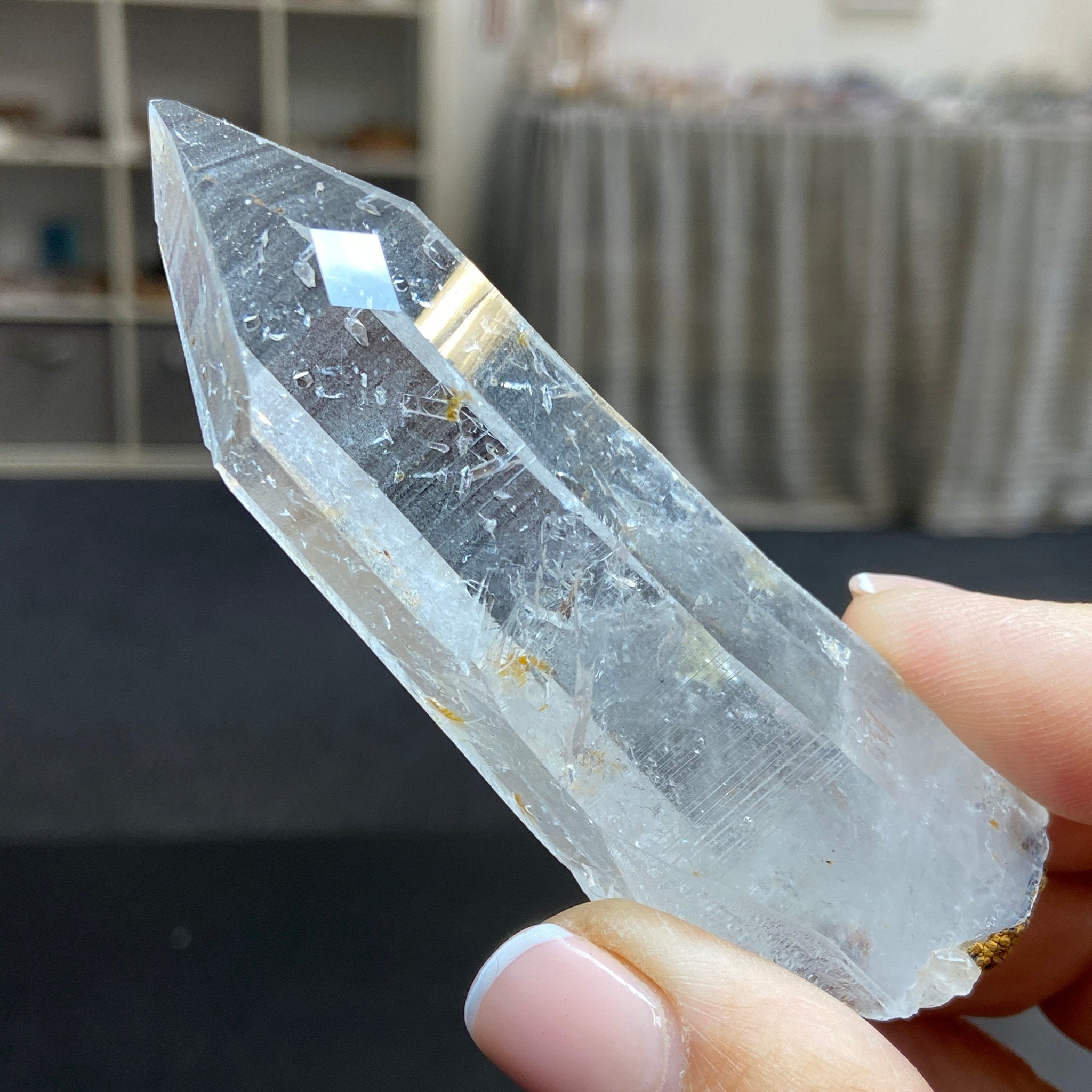 Alpha Record Keeper - Time Link - Lemurian Light Crystal
