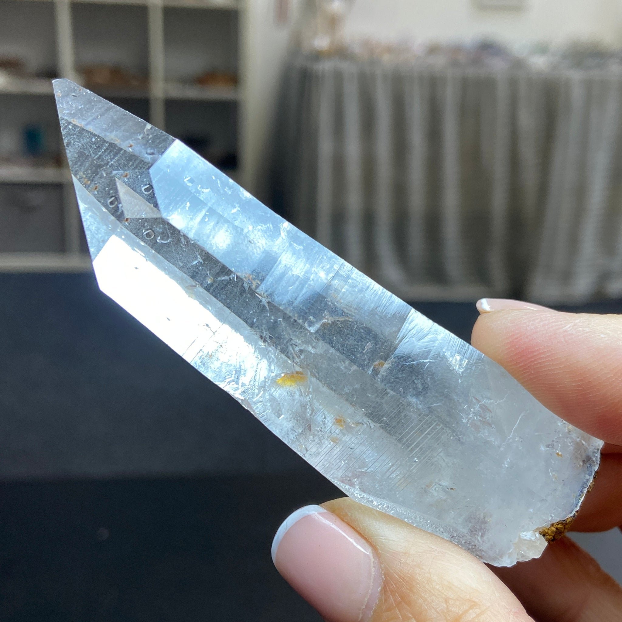 Alpha Record Keeper - Time Link - Lemurian Light Crystal