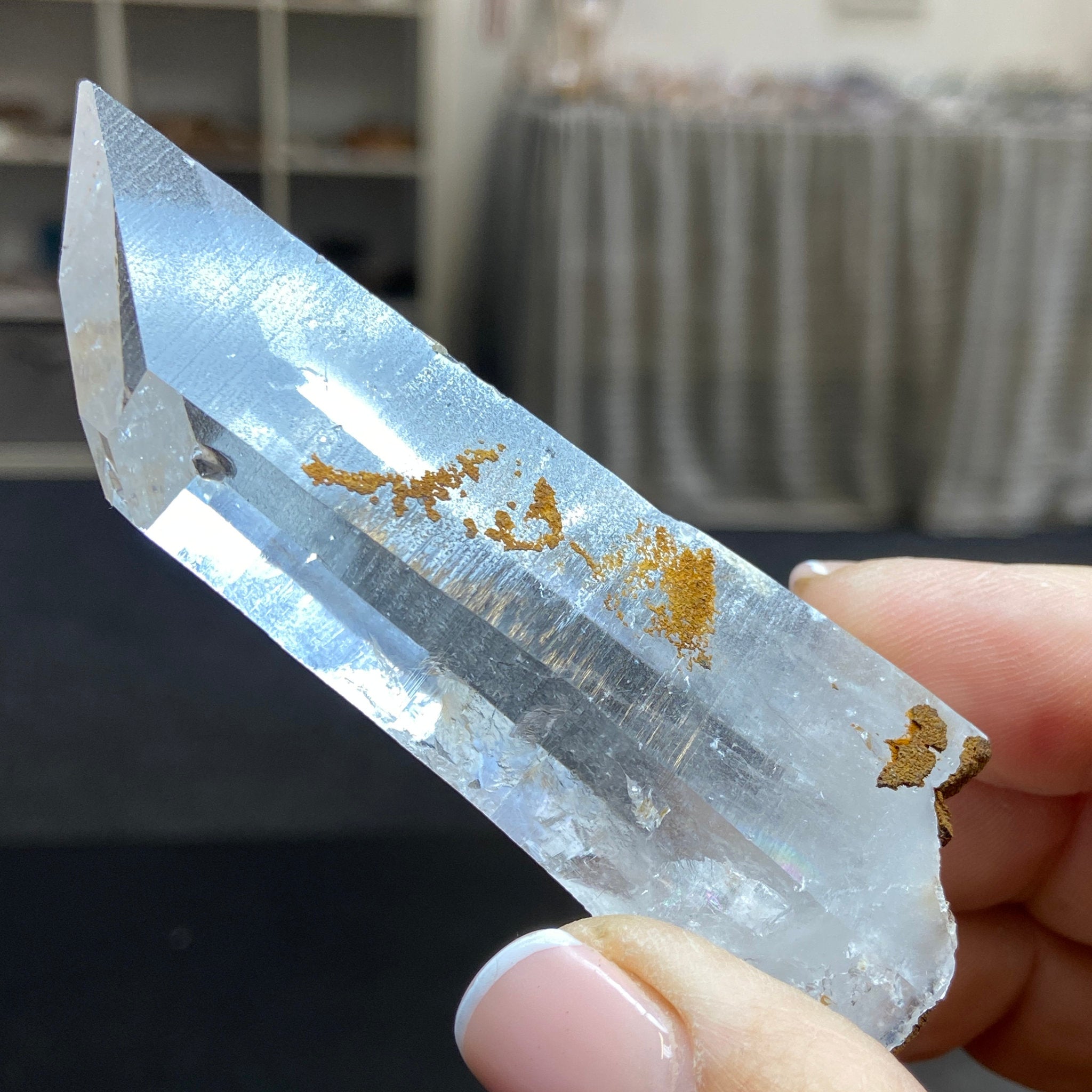 Alpha Record Keeper - Time Link - Lemurian Light Crystal