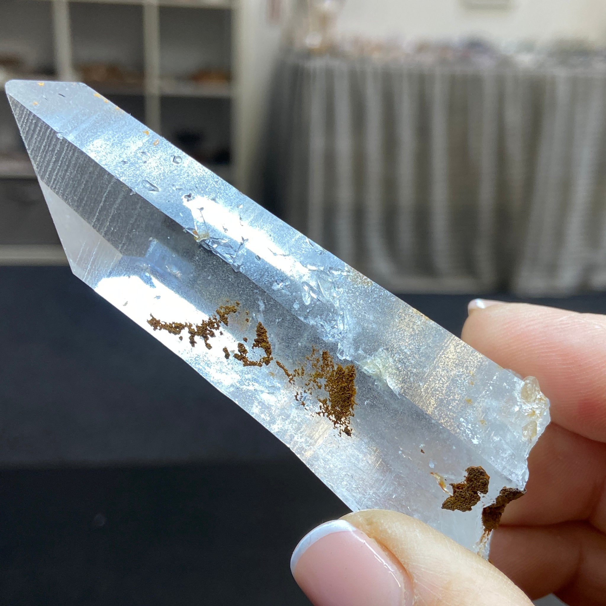 Alpha Record Keeper - Time Link - Lemurian Light Crystal