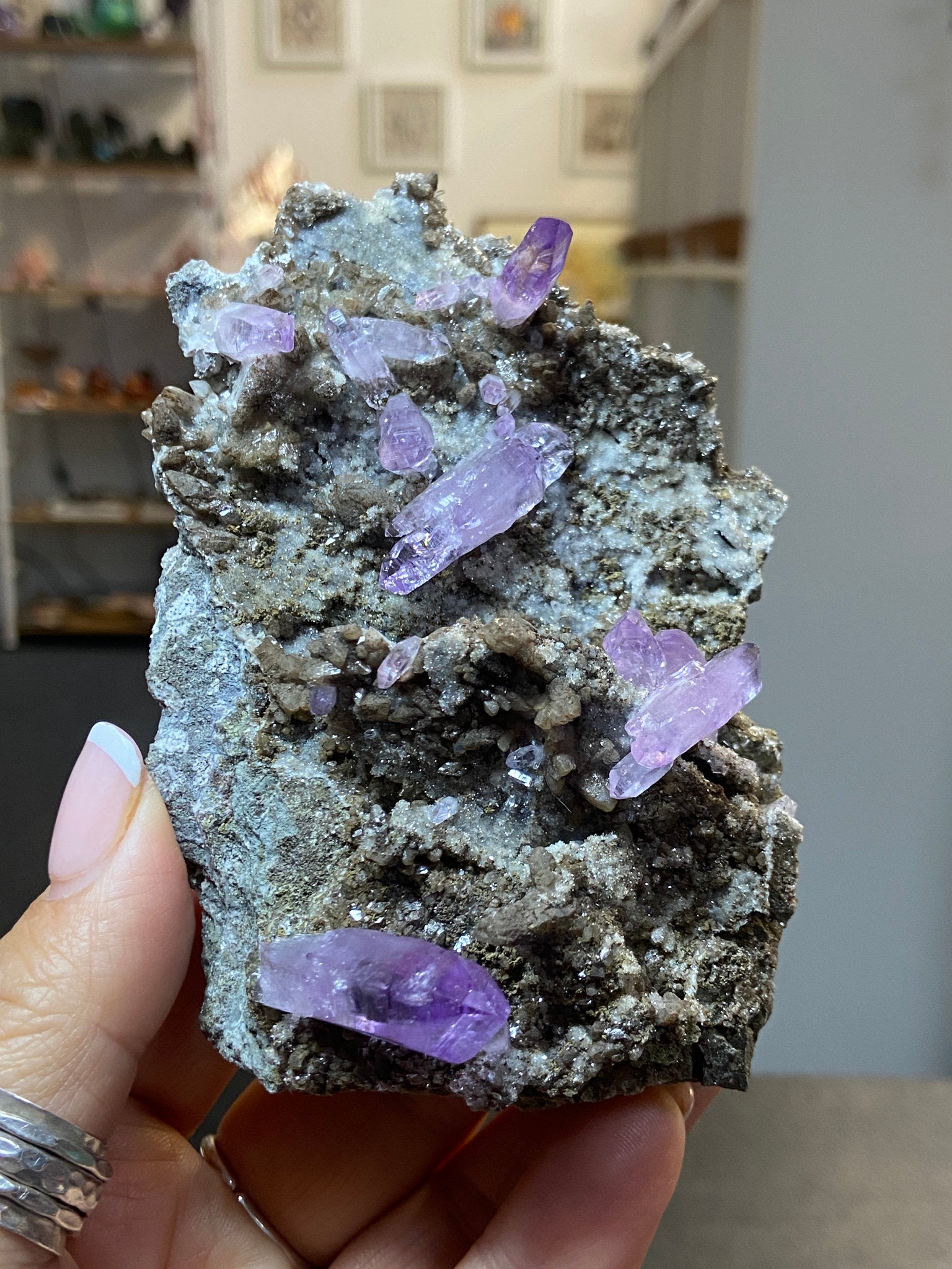 Veracruz Amethyst on Matrix